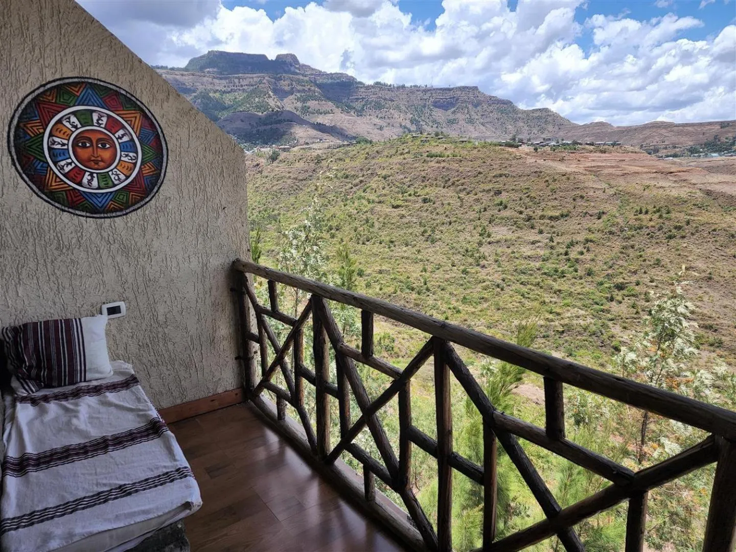 Balcony/Terrace in Sora Lodge Lalibela