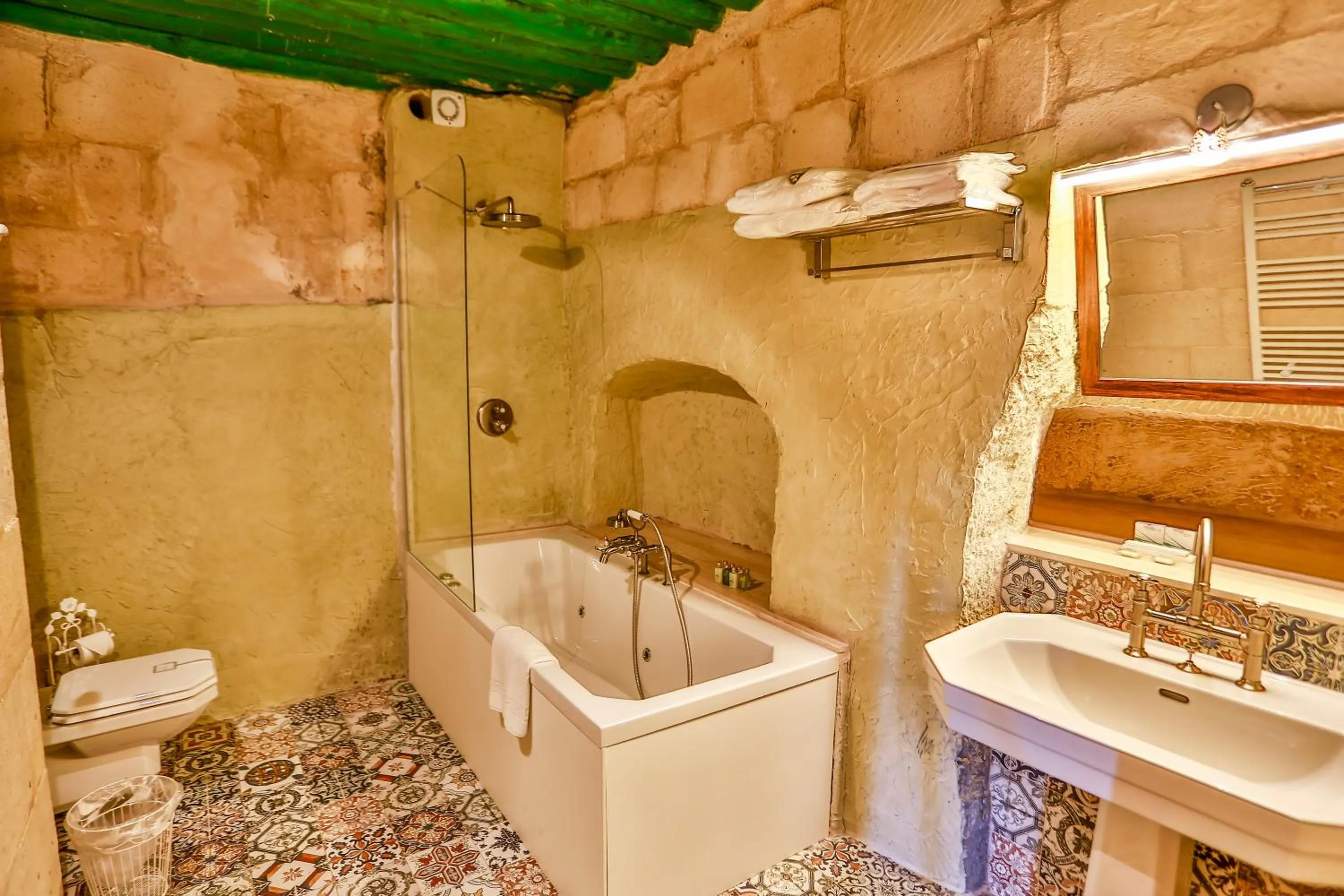 Toilet in Cappadocia Minia Cave Hotel