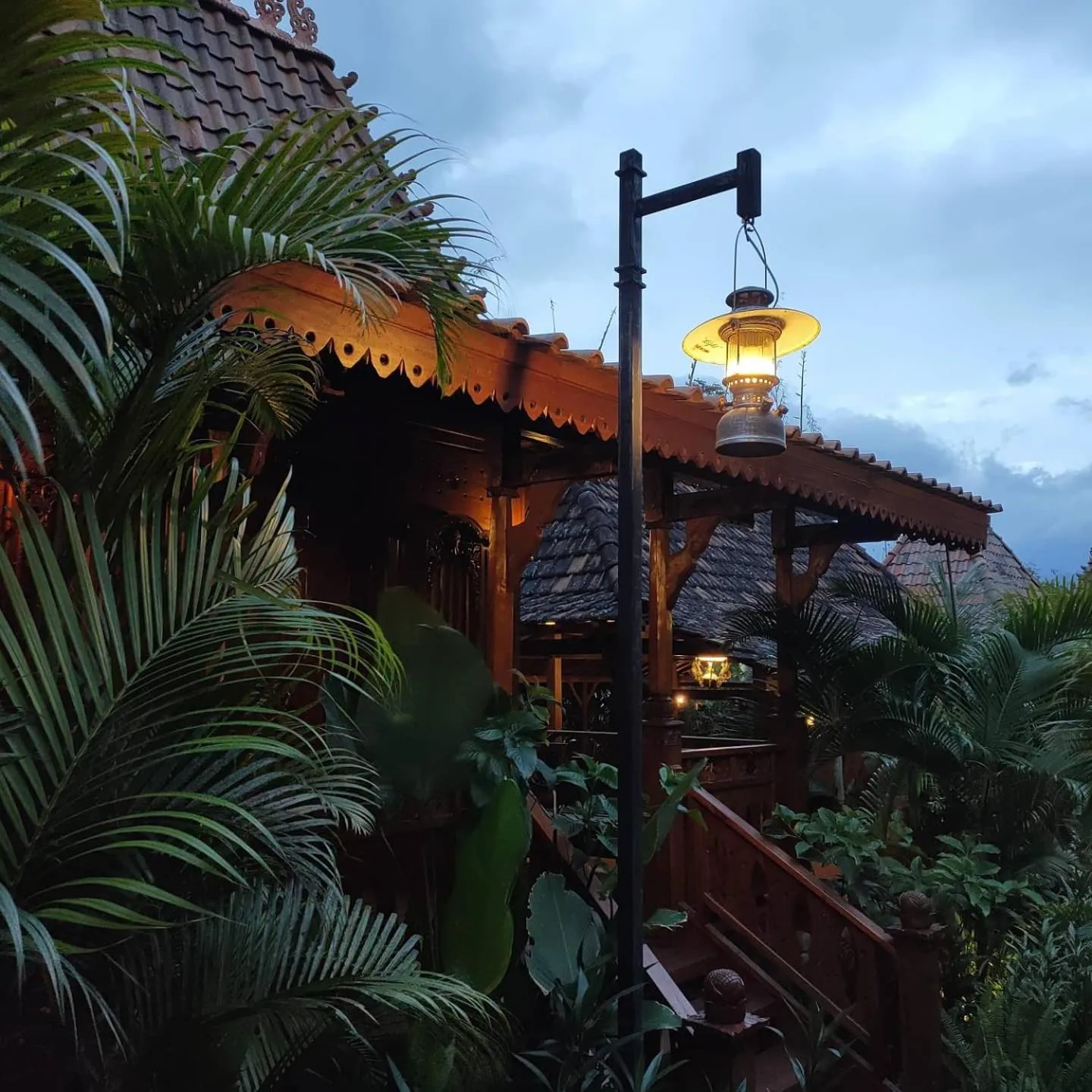 Garden view in Alam Batu Village