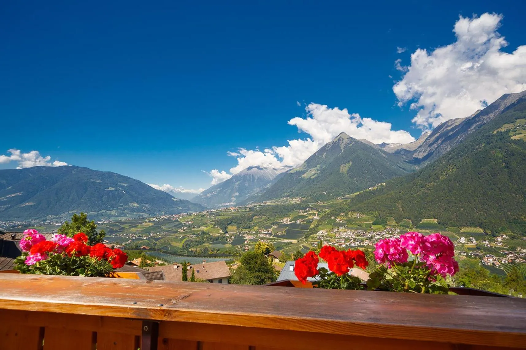 Mountain view in Family Hotel Gutenberg