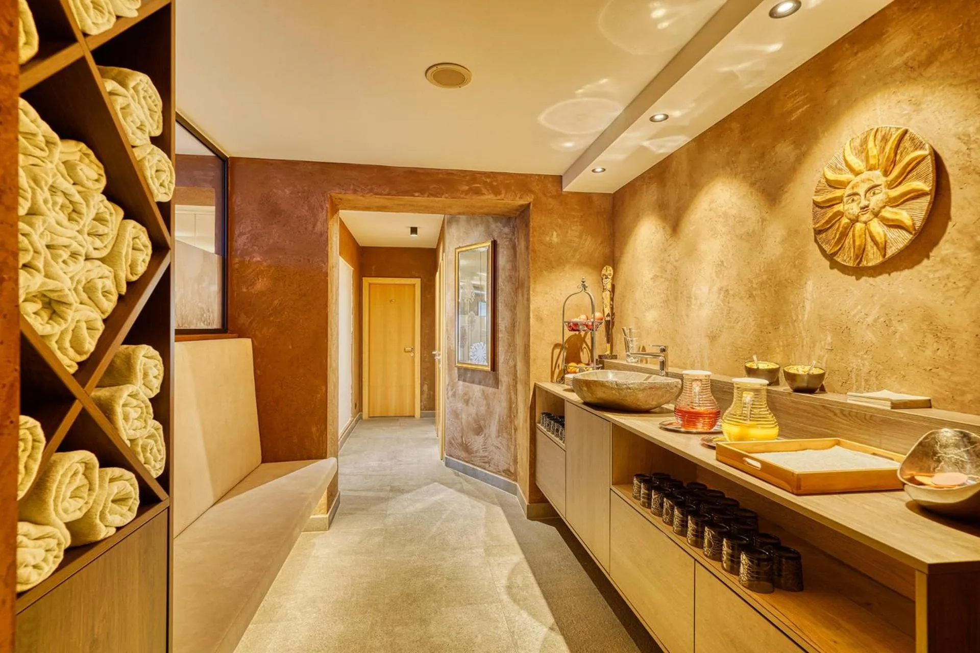 Sauna in Family Hotel Gutenberg