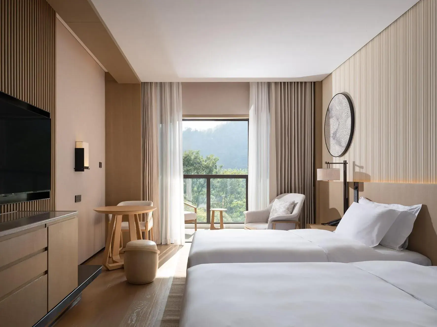 River View Tiwn Room in Garrya Xianju River View Tiwn Room in Garrya Xianju