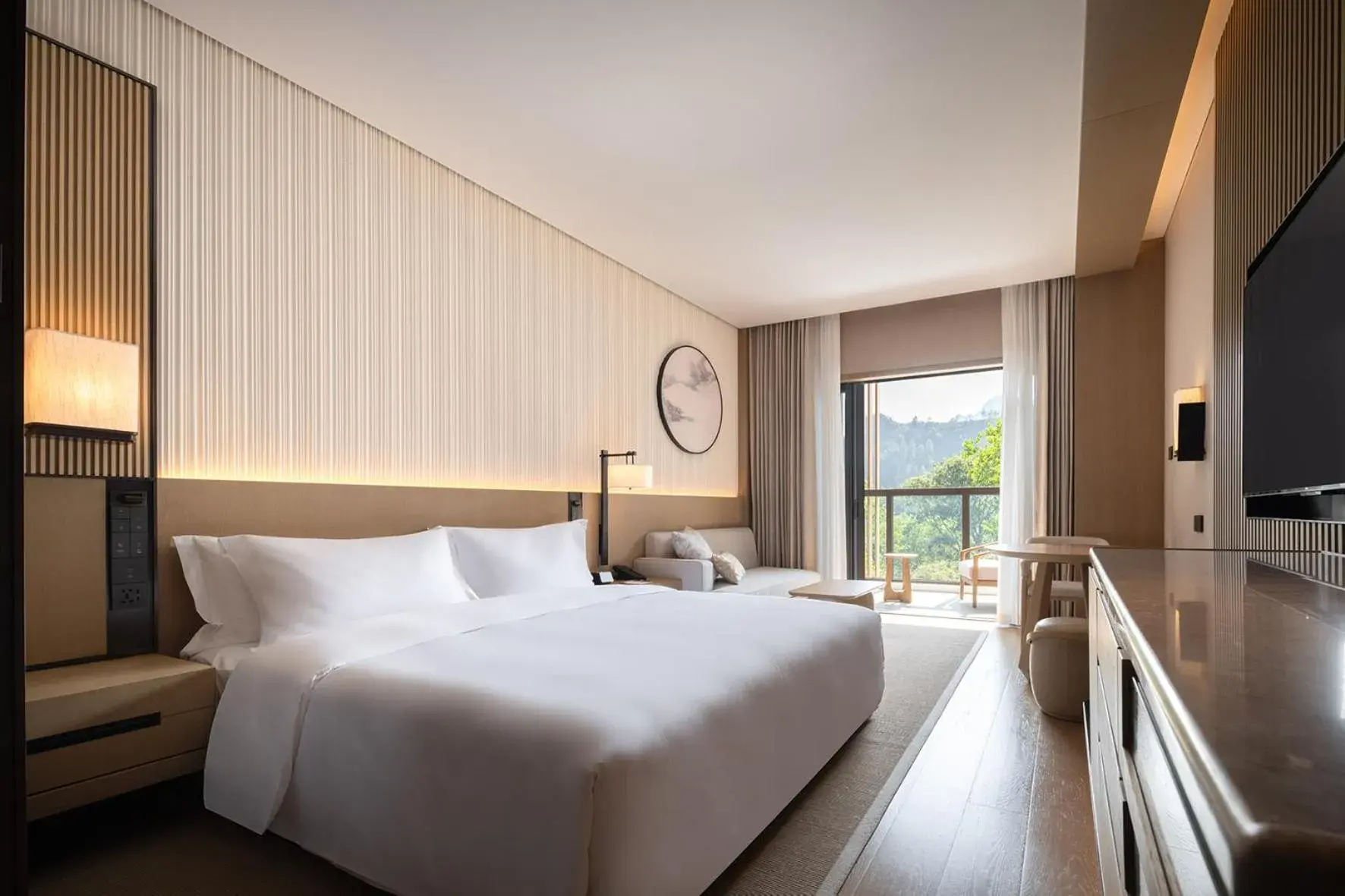 River View King Room in Garrya Xianju River View King Room in Garrya Xianju