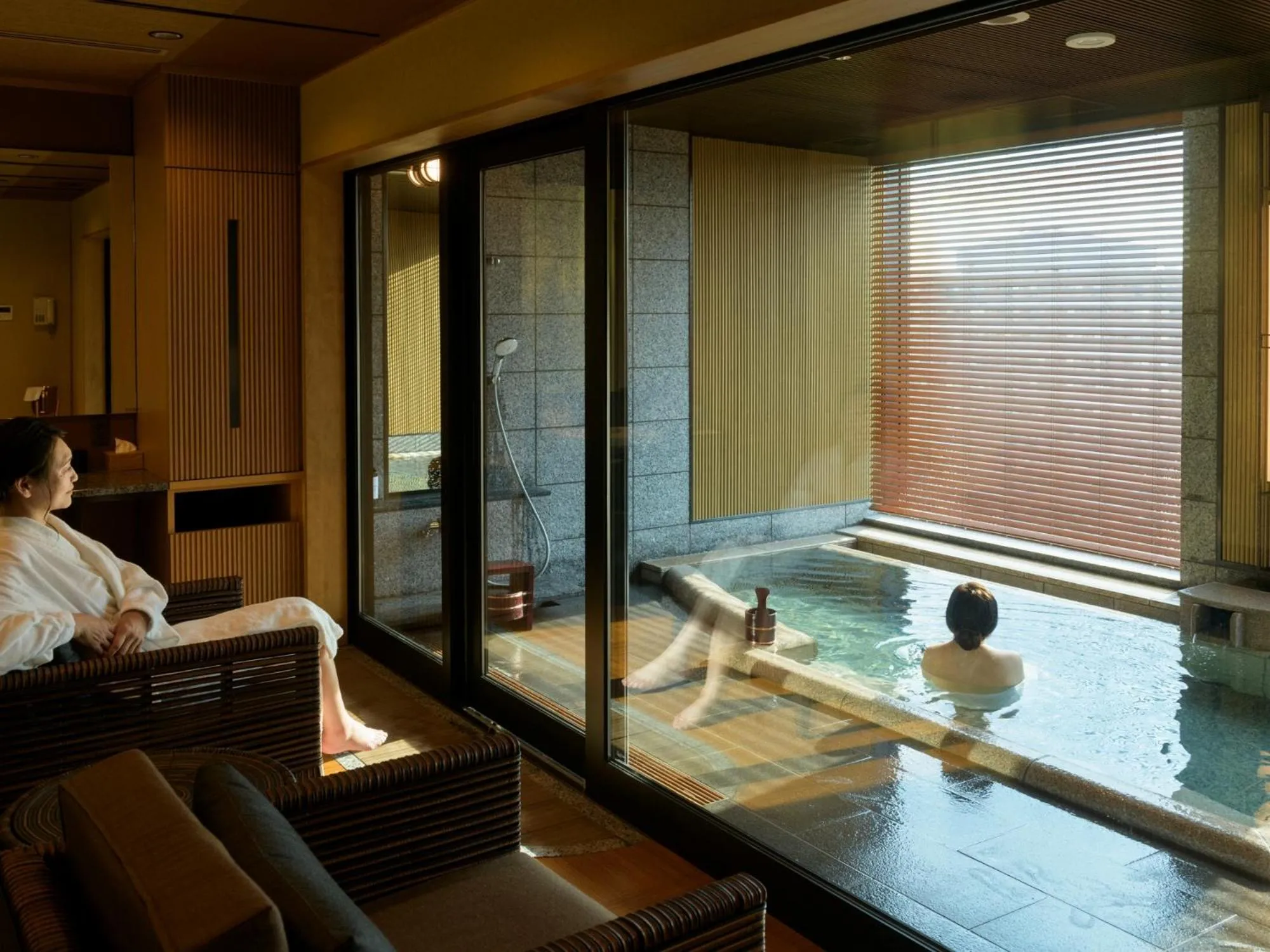 Hot Spring Bath in ReLabo -Medical Spa & Stay-