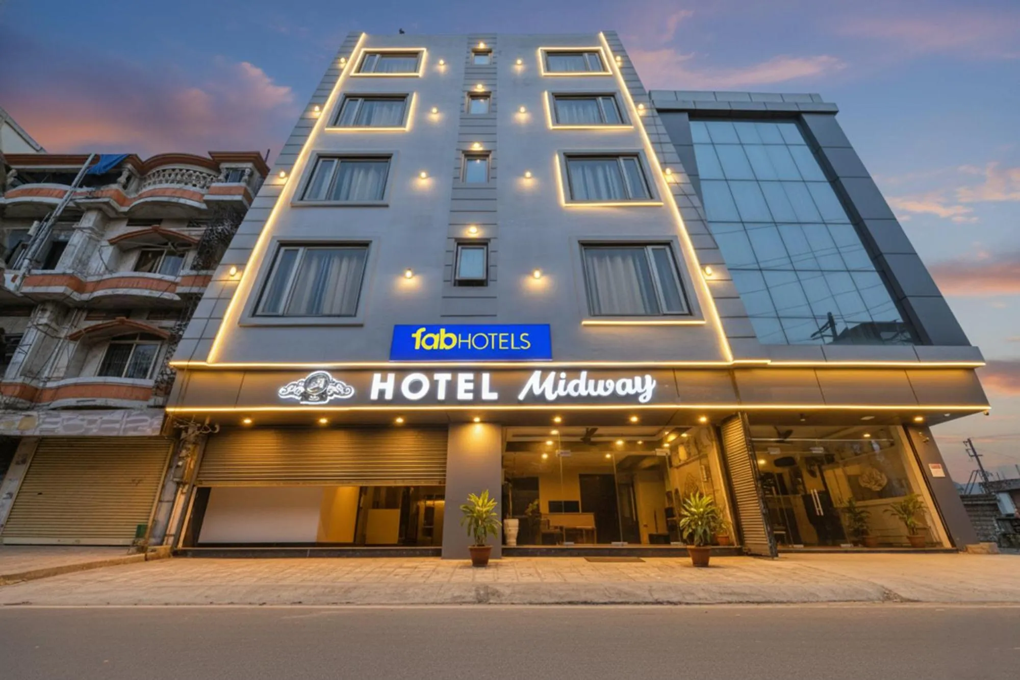 Property building in FabHotel Midway