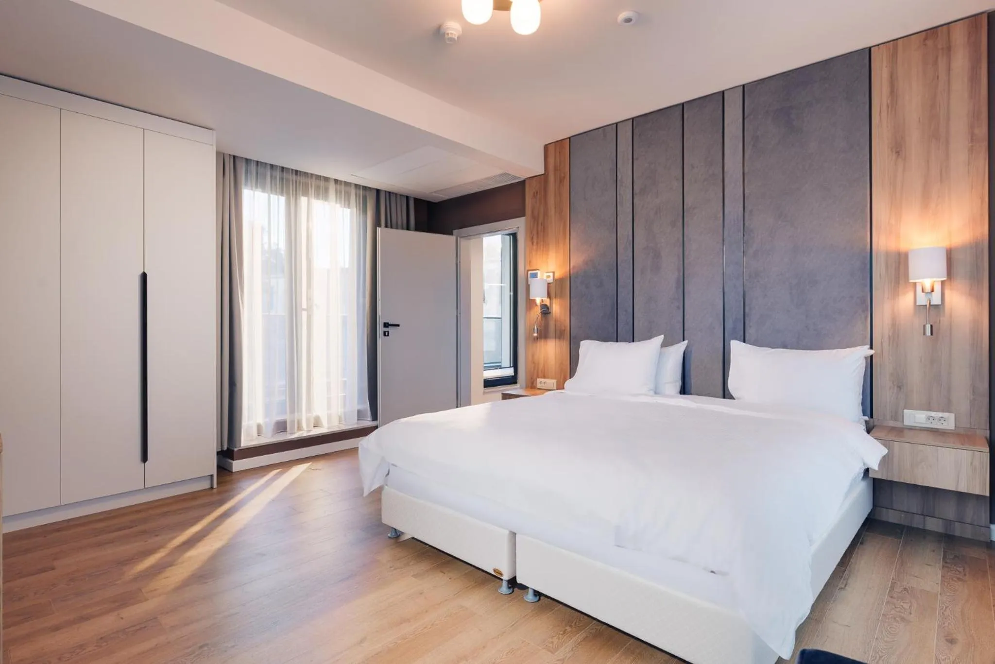 Bedroom, Bed in Syndicate Lodging Aparthotel