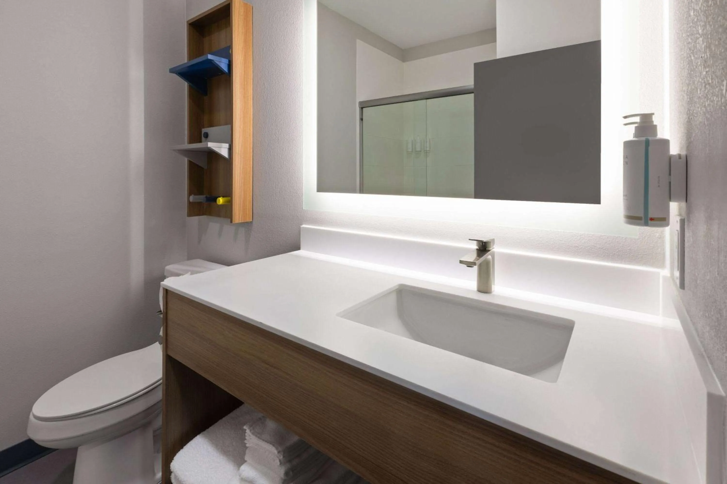 Bathroom in Microtel Inn & Suites by Wyndham Olive Branch