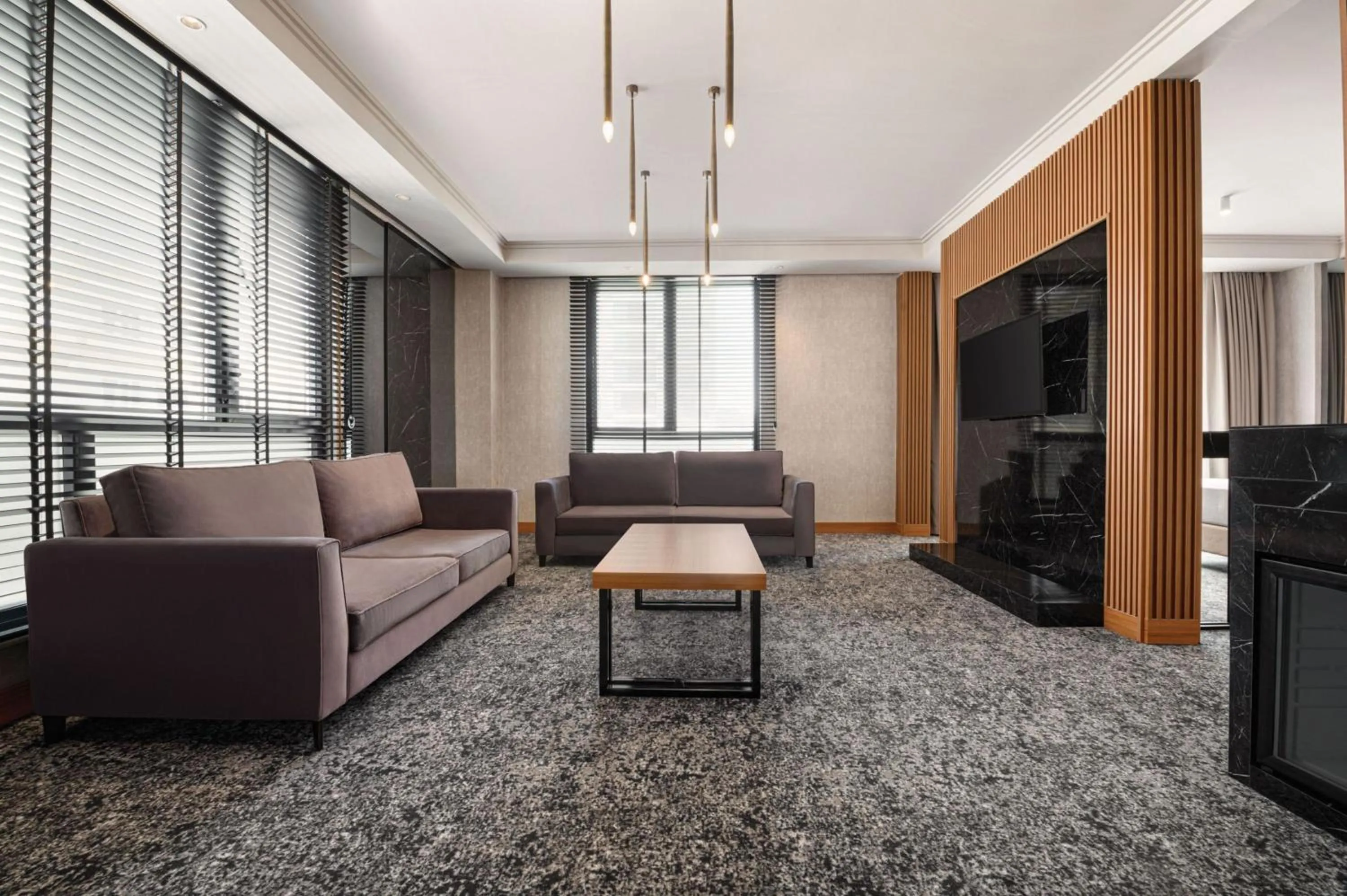Communal lounge/ TV room in Ramada by Wyndham Gaziantep