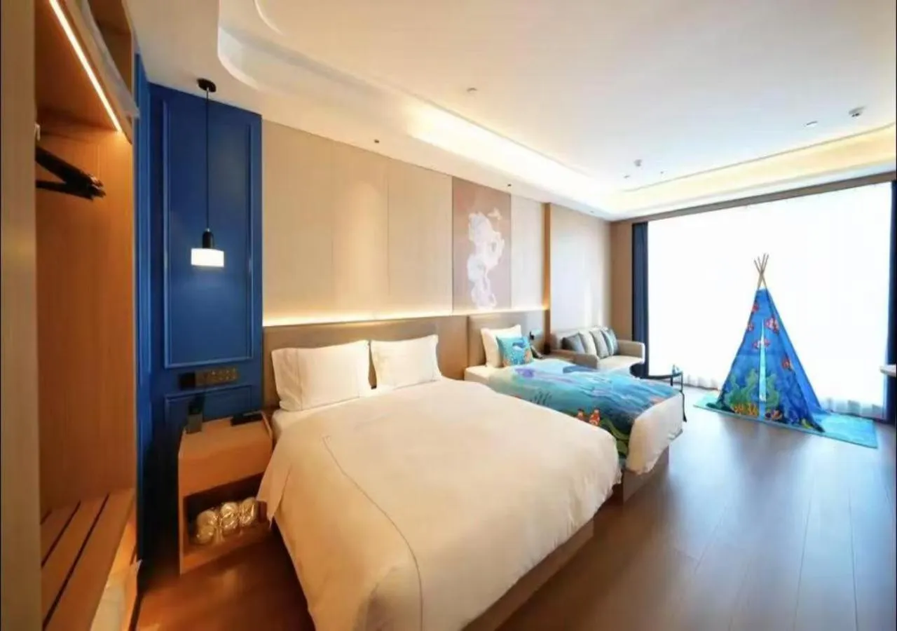 Property building, Bed in Microtel by Wyndham Qingdao Huangdao