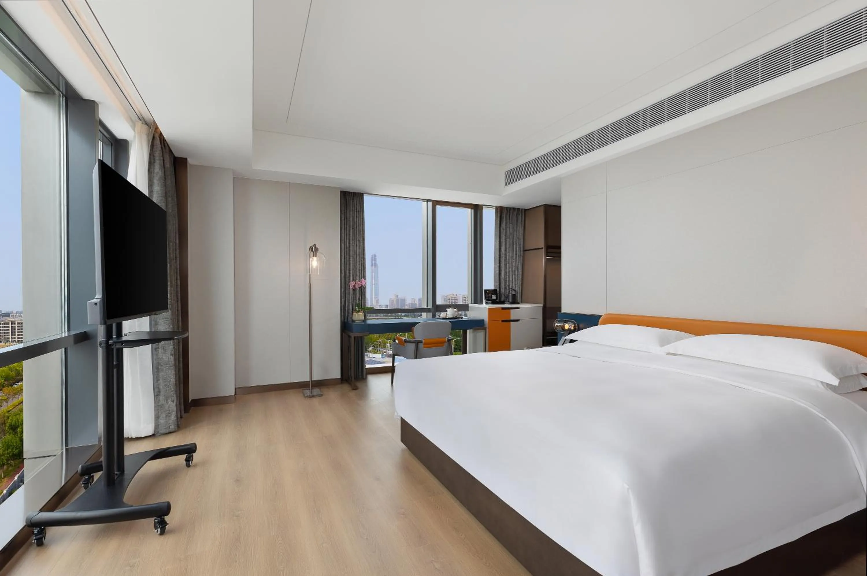 Photo of the whole room, Bed in The Perennial Tianjin, A Jdv By Hyatt Hotel