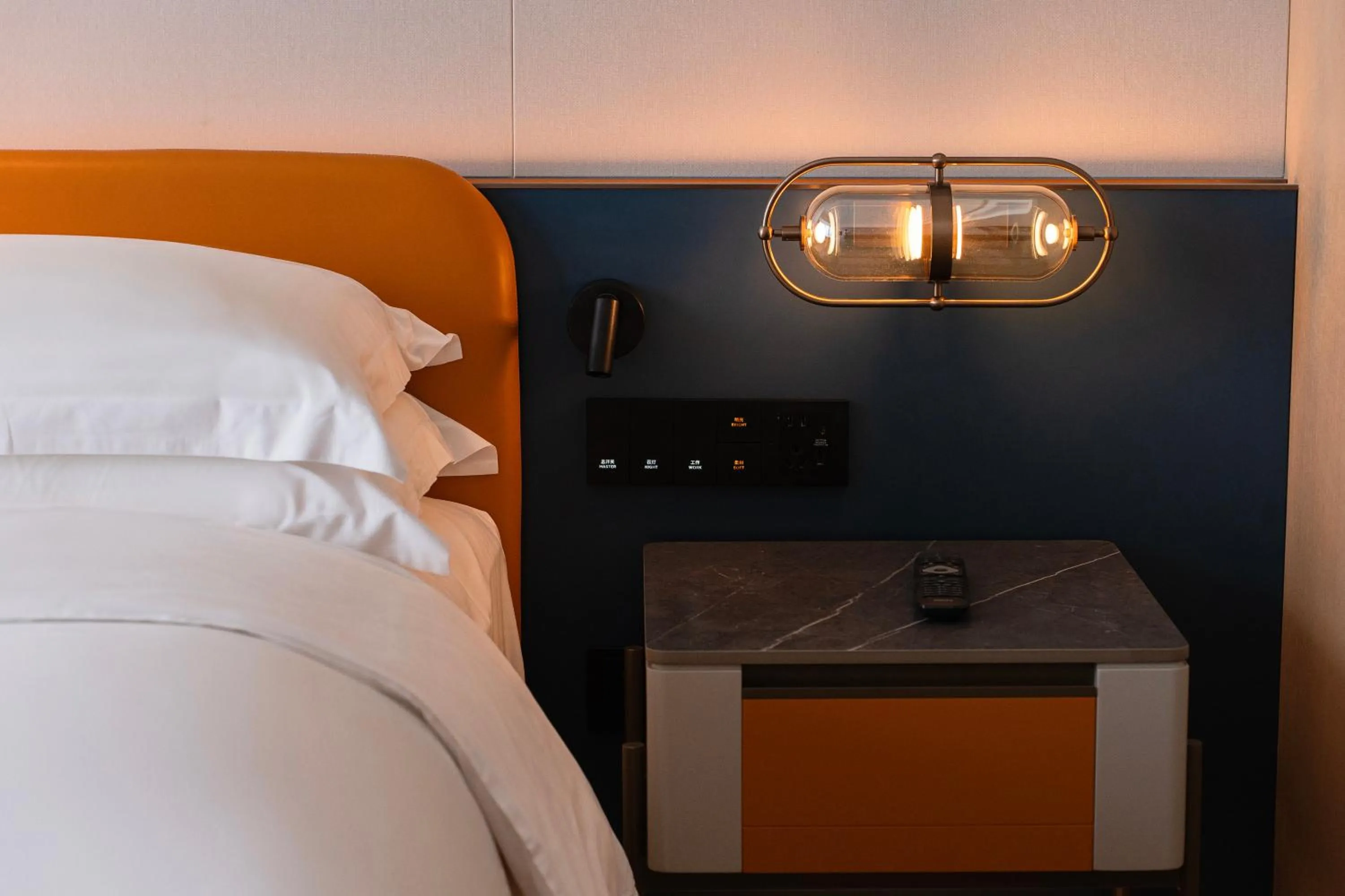 Bed in The Perennial Tianjin, A Jdv By Hyatt Hotel