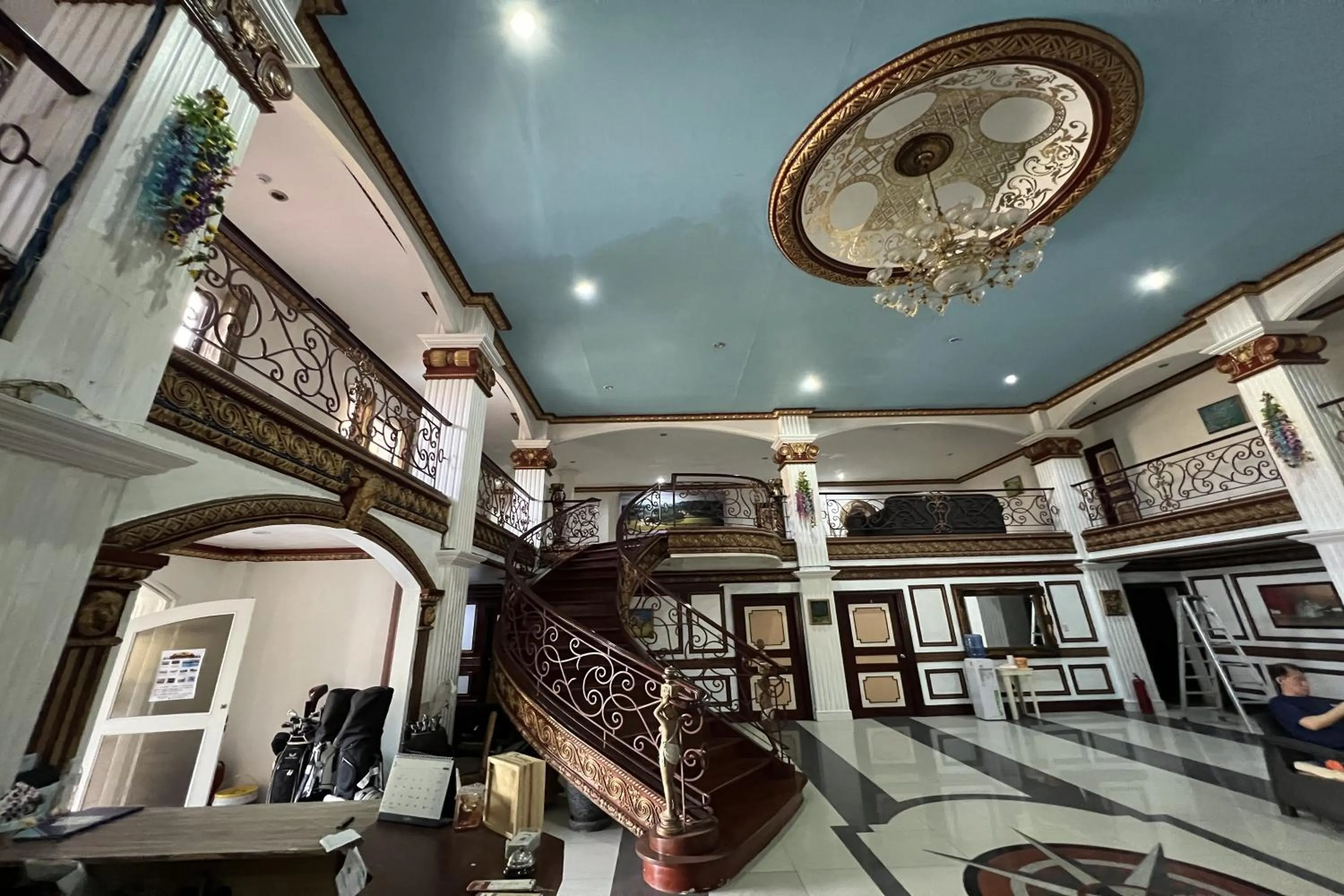 Property building in Garden Suite Hotel near Koreatown