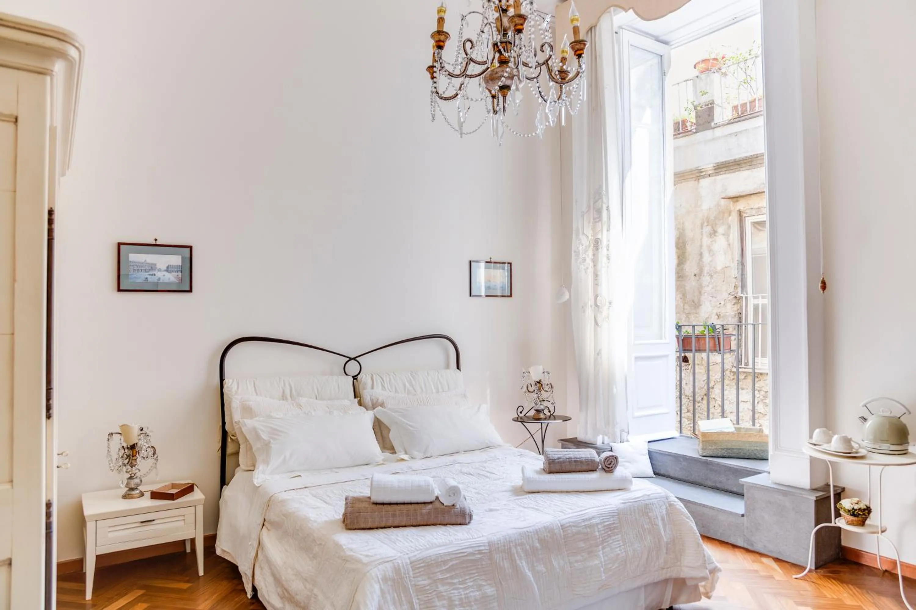 Bedroom, Bed in B&B Nilo