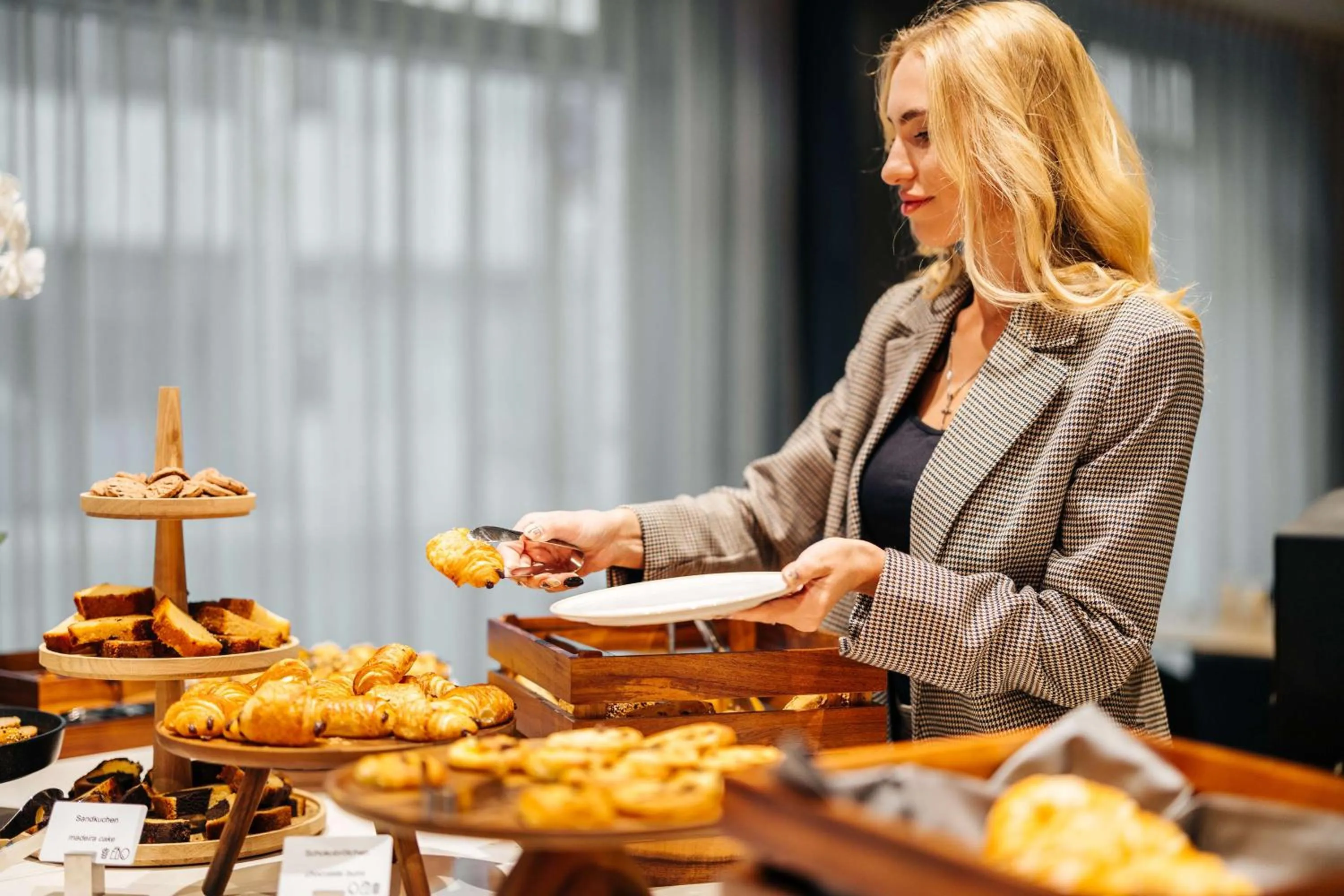 Breakfast in Radisson Hotel Leipzig