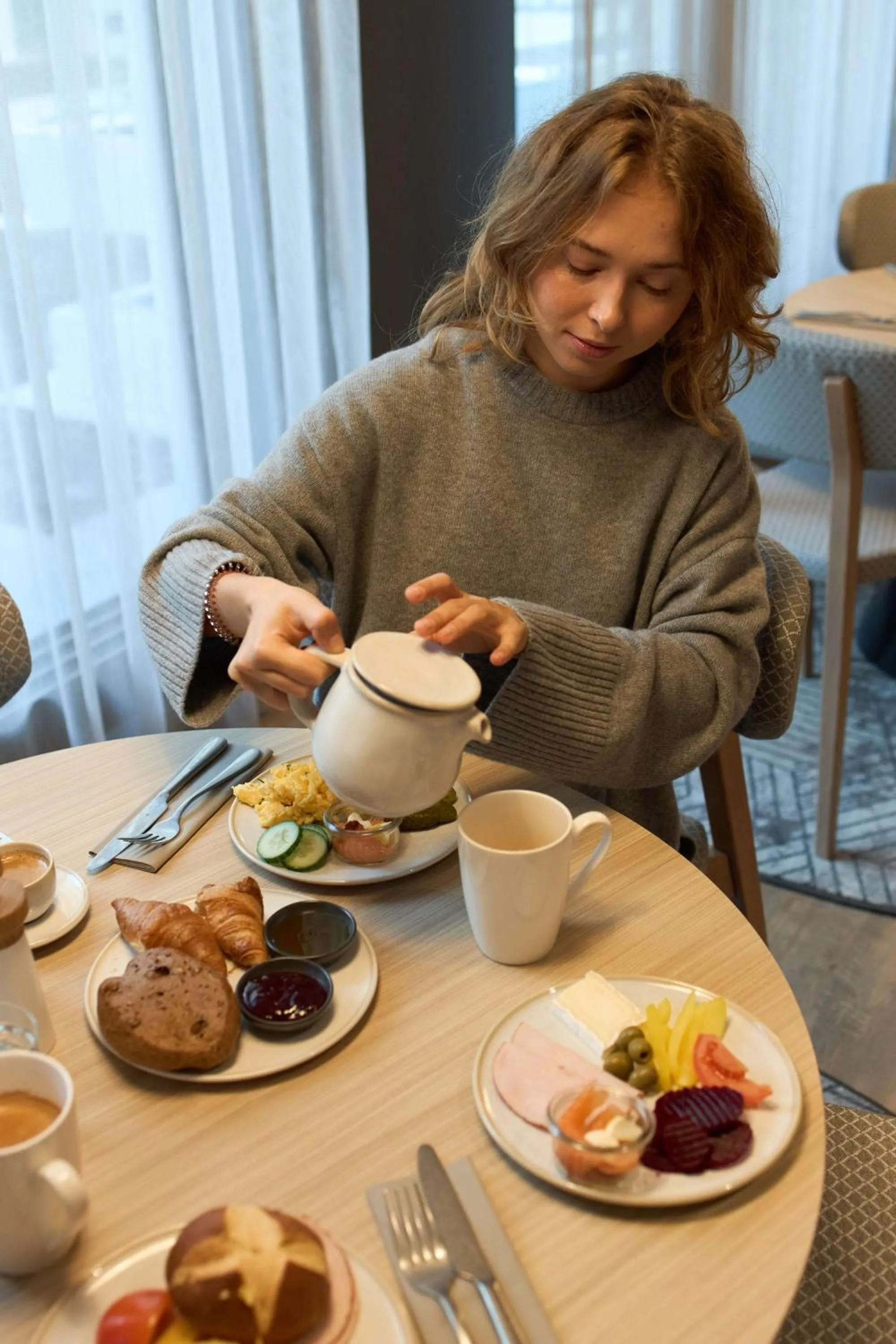 Food and drinks in Radisson Hotel Leipzig