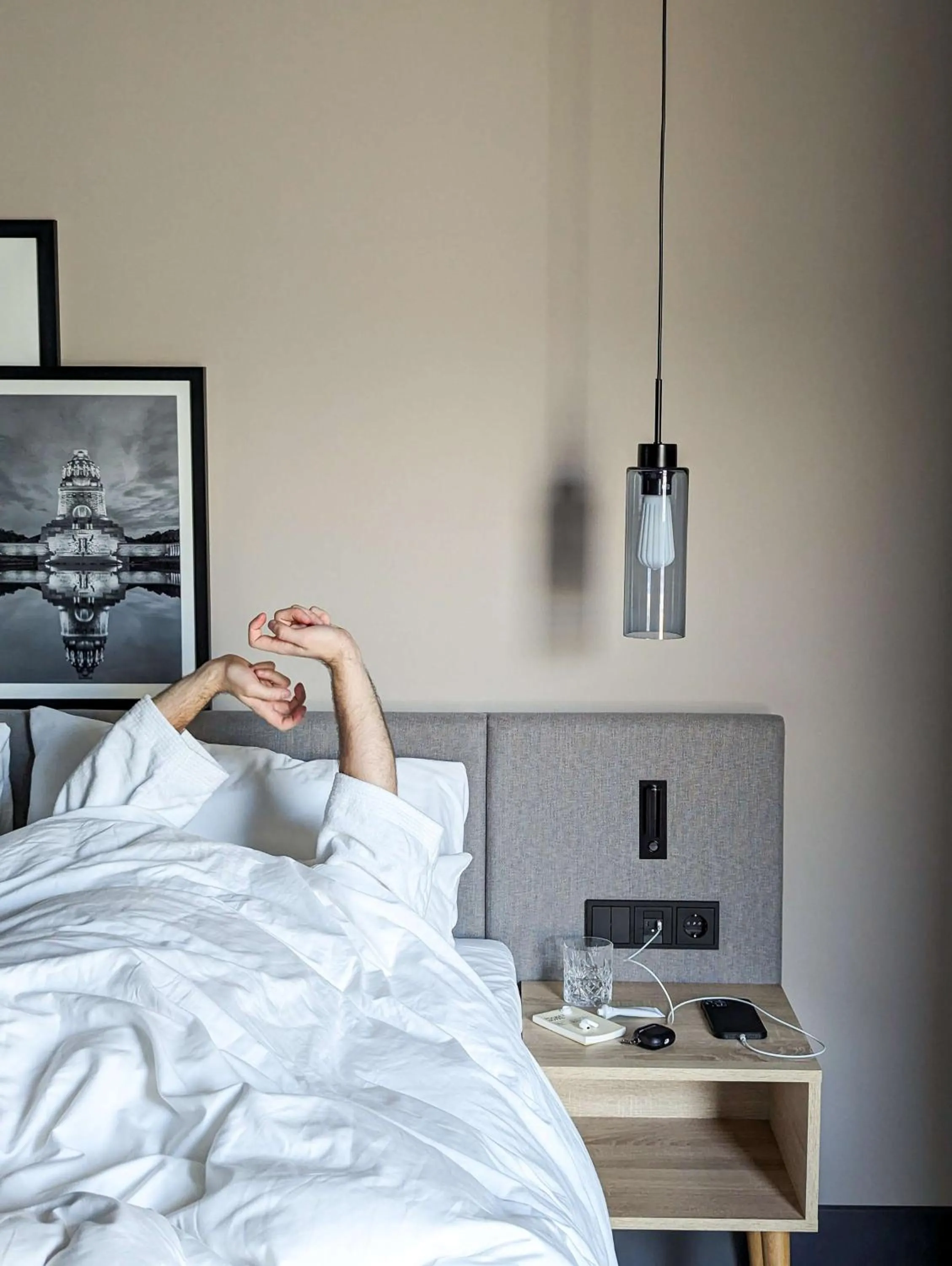 Bedroom, Bed in Radisson Hotel Leipzig