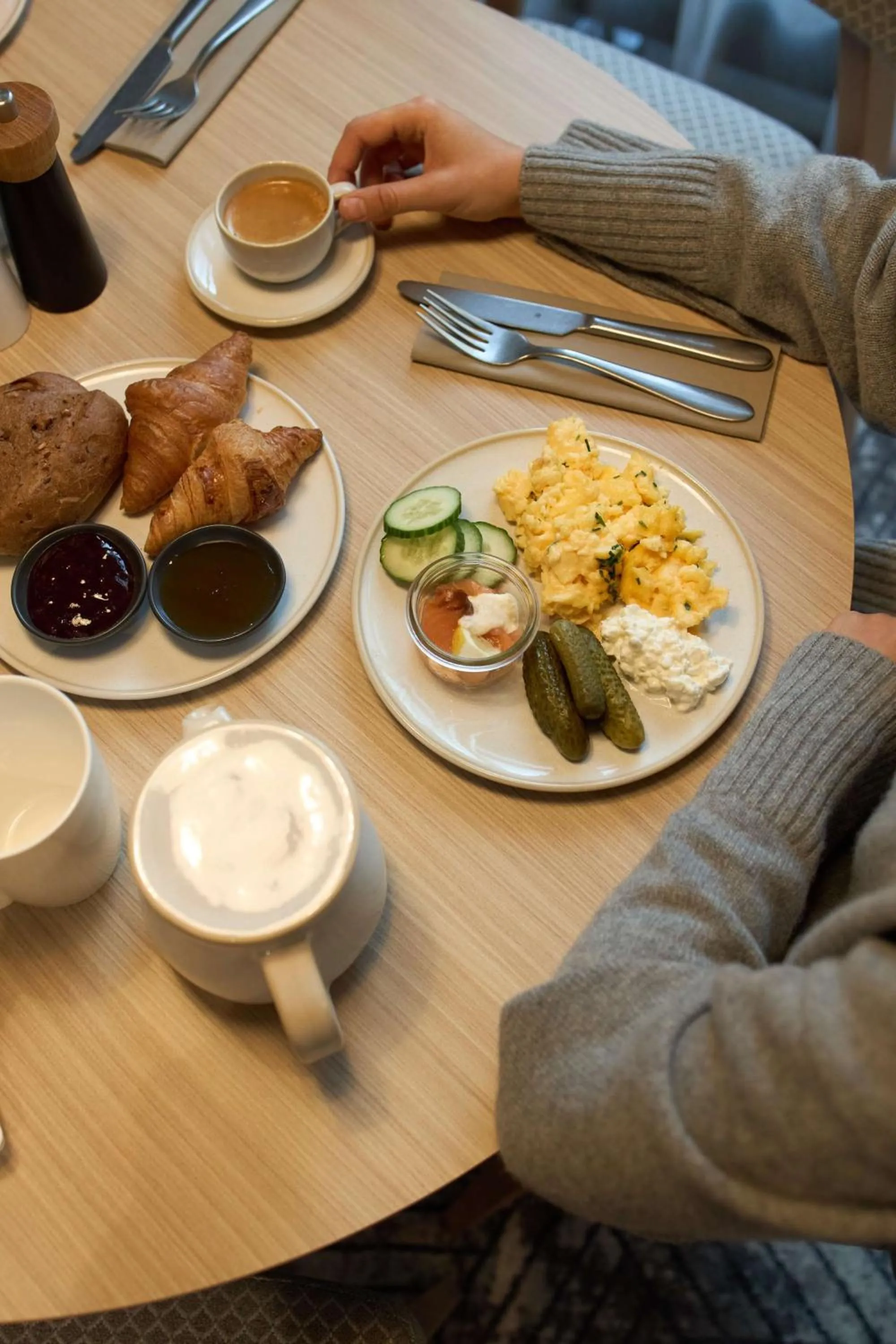 Food and drinks in Radisson Hotel Leipzig
