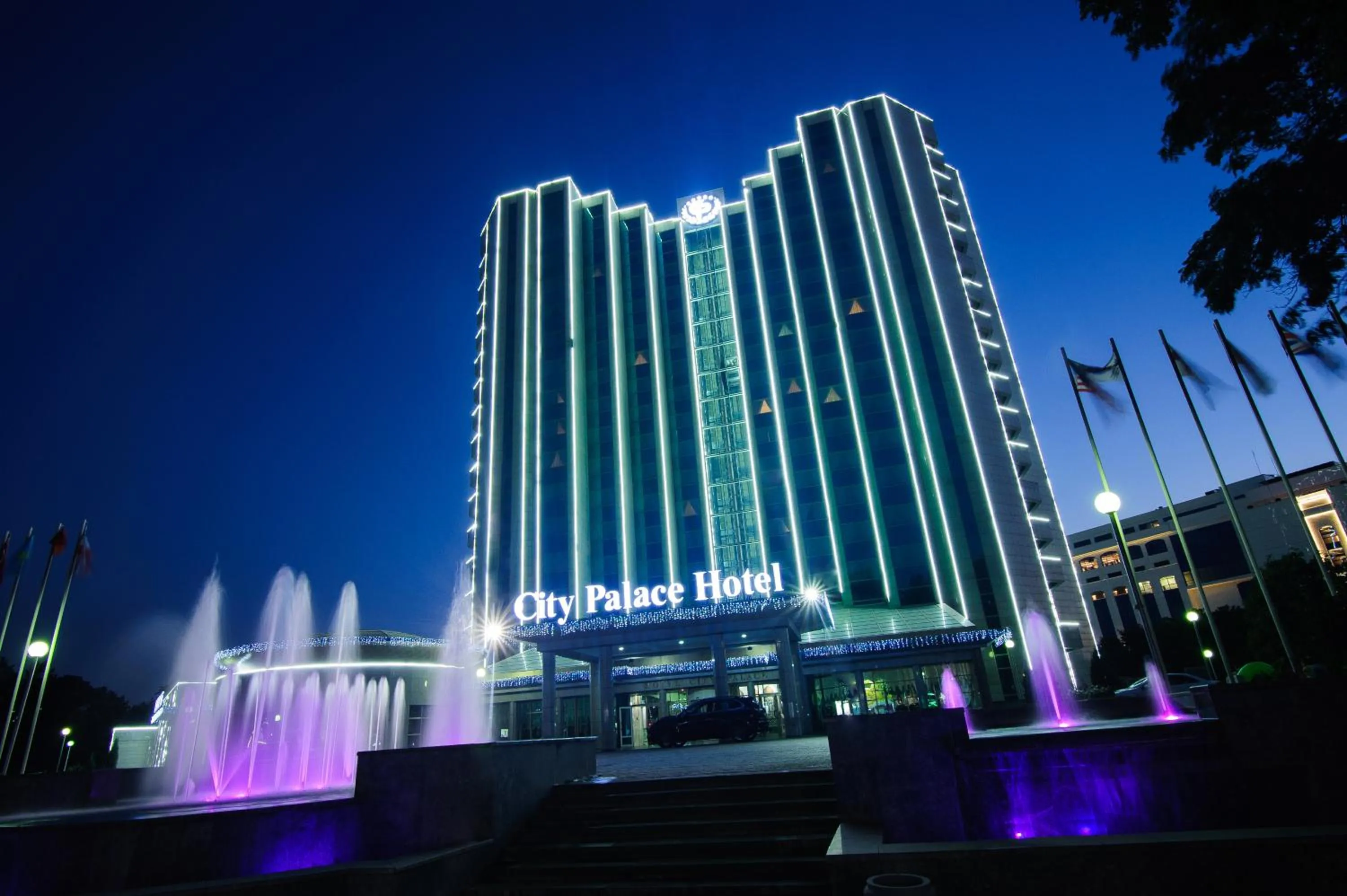 Property building in City Palace Hotel Tashkent