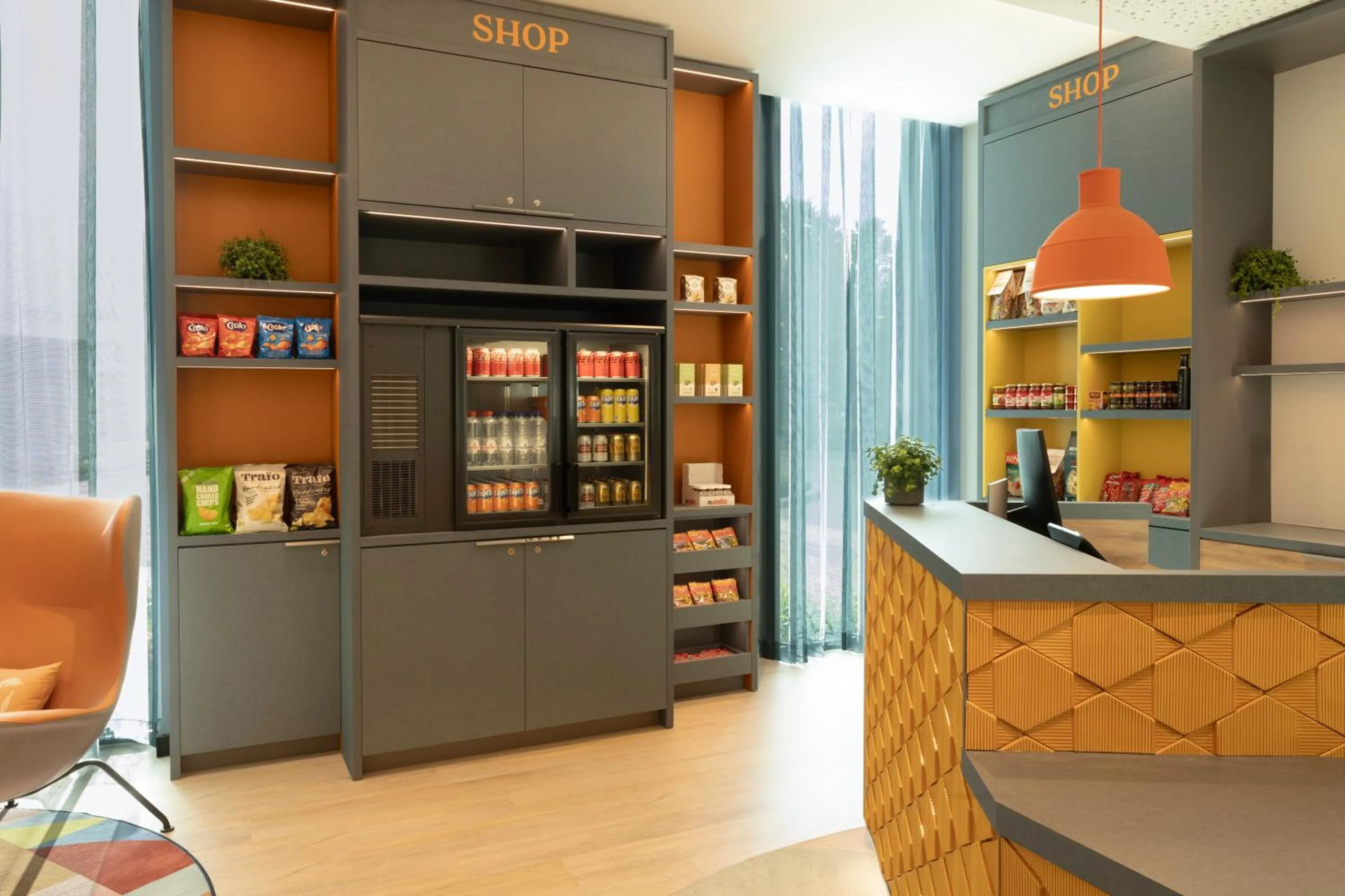 Lobby or reception in Aparthotel Adagio Access Brussels Airport