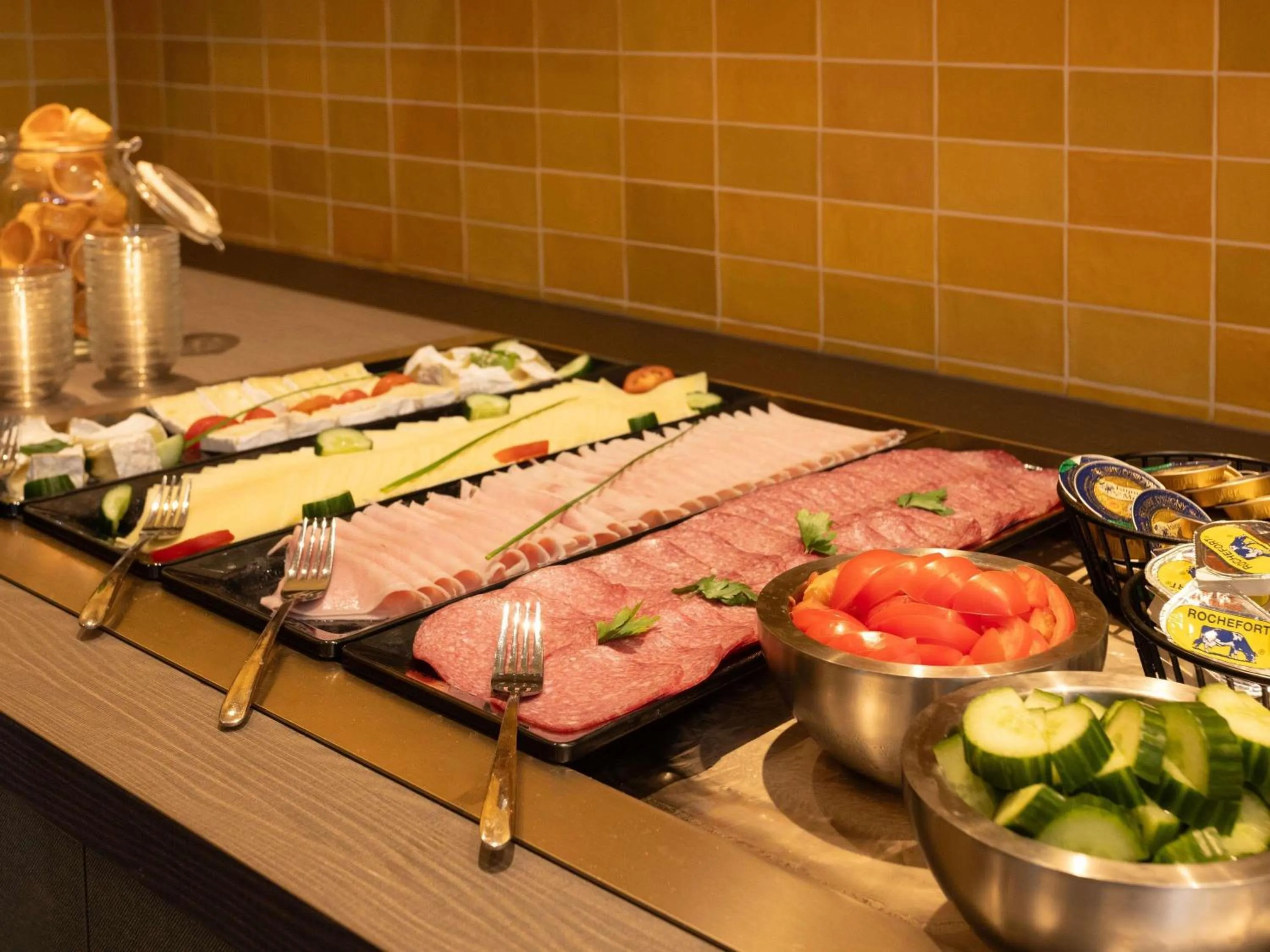 Breakfast in Aparthotel Adagio Access Brussels Airport