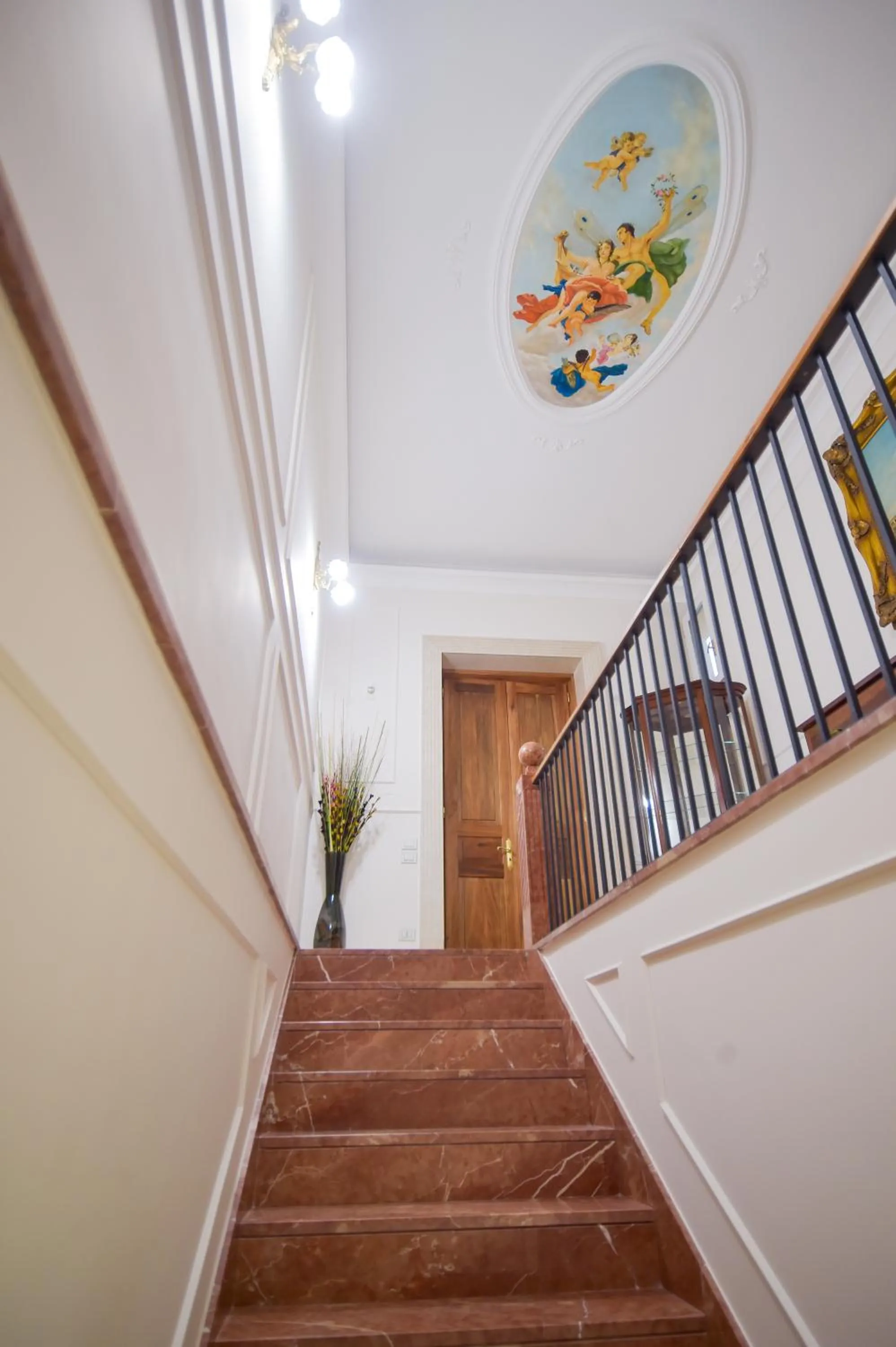 Decorative detail in Palazzo Liguori