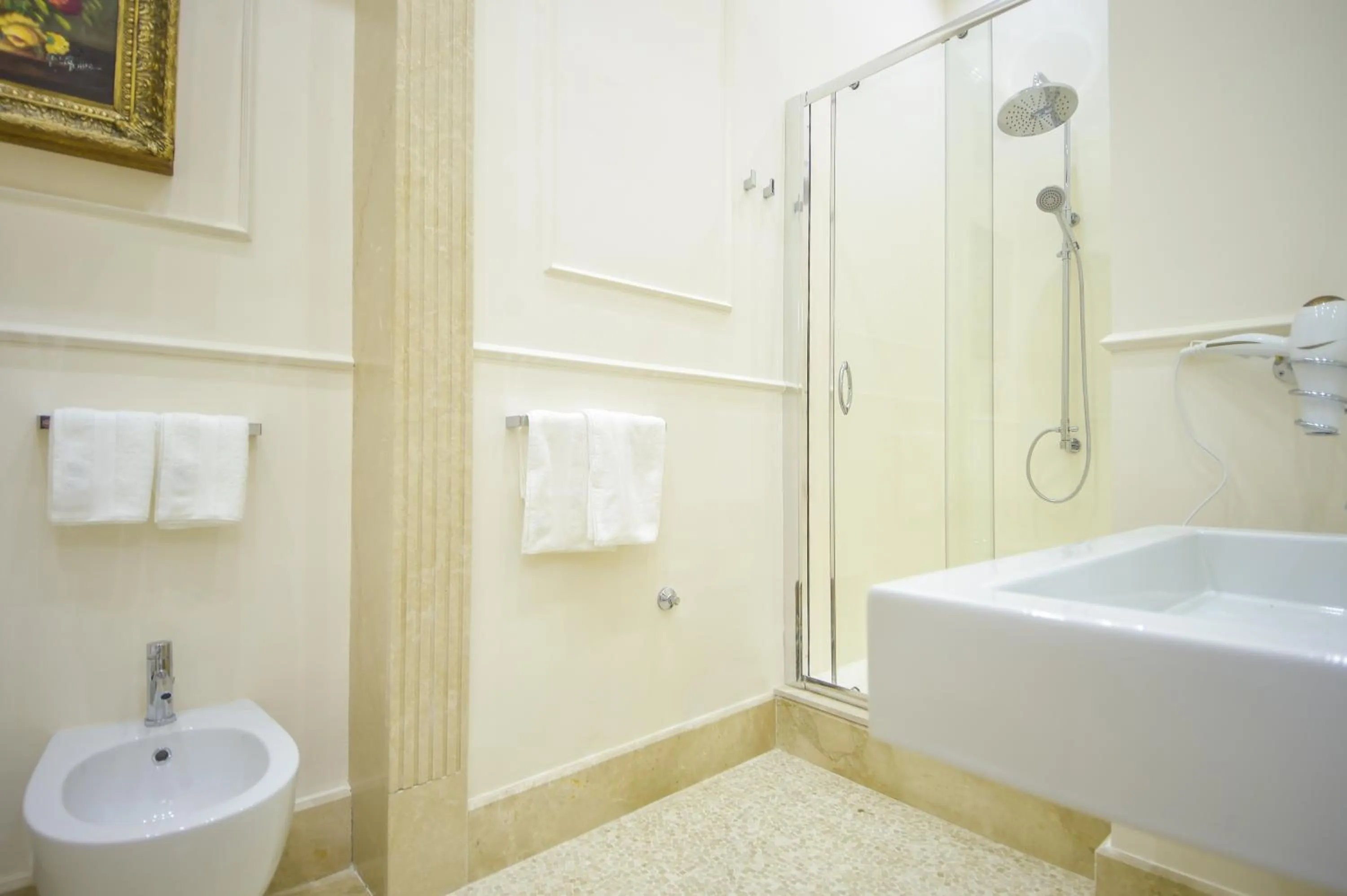 Bathroom in Palazzo Liguori