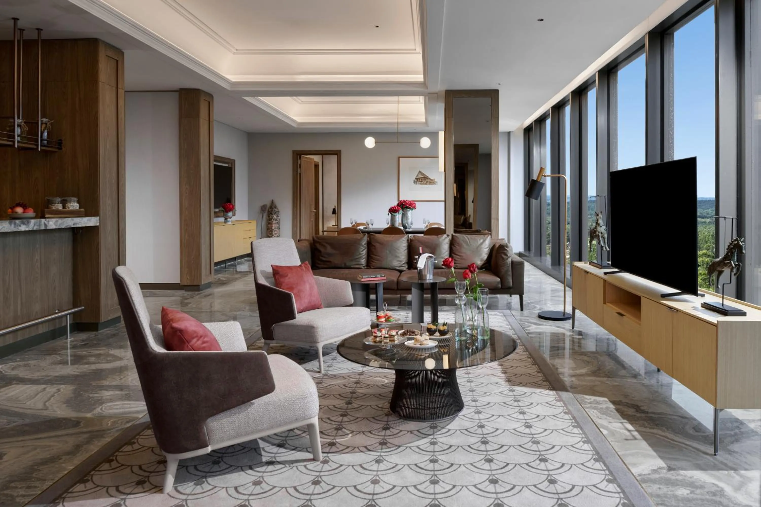 Living room in Swissôtel Nusantara