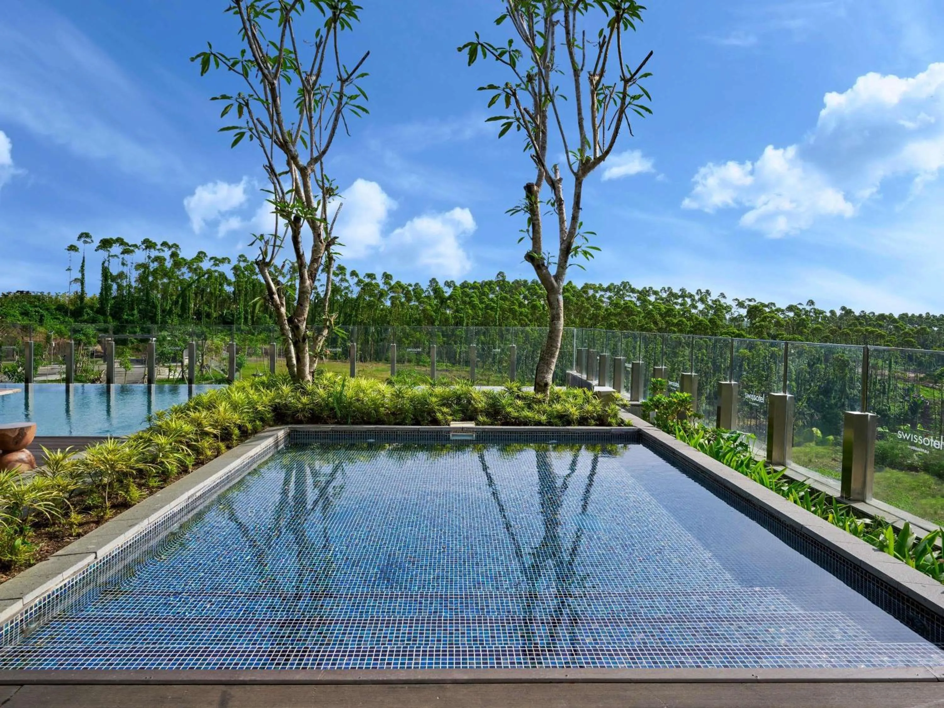 Pool view in Swissôtel Nusantara