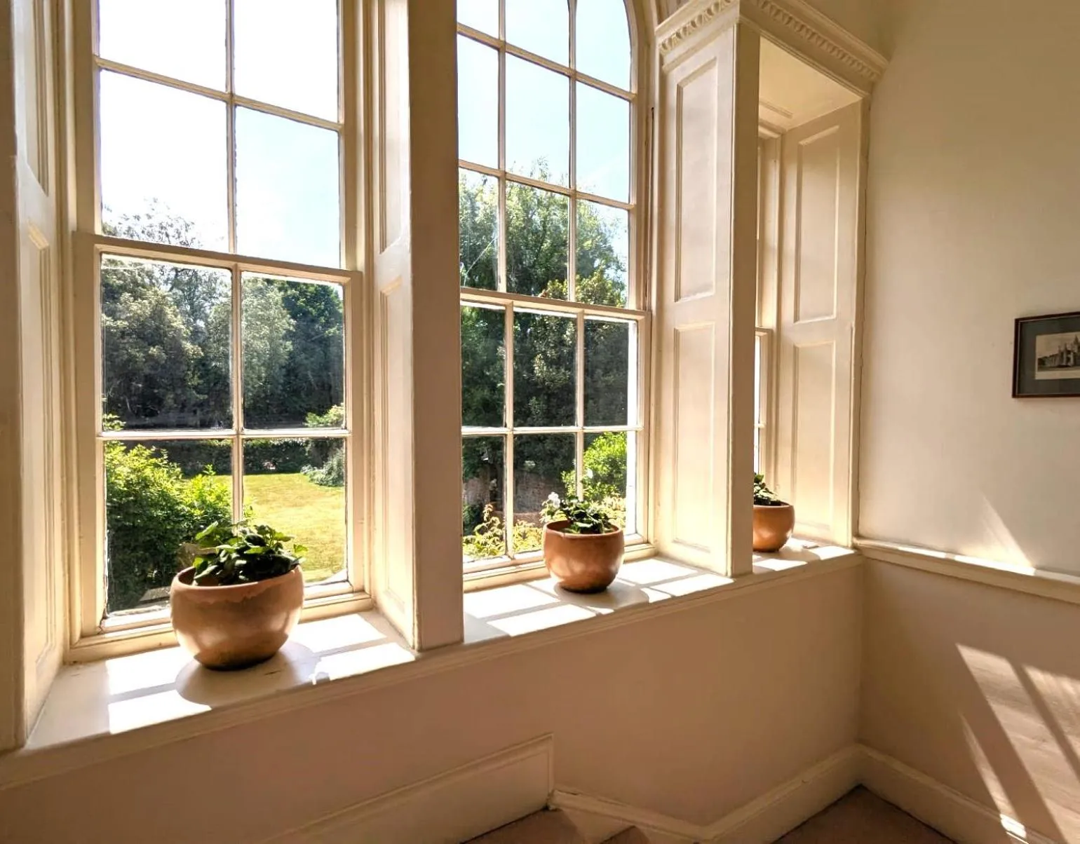 Garden in East Pallant Bed and Breakfast, Located in Large Georgian Townhouse in Central Chichester