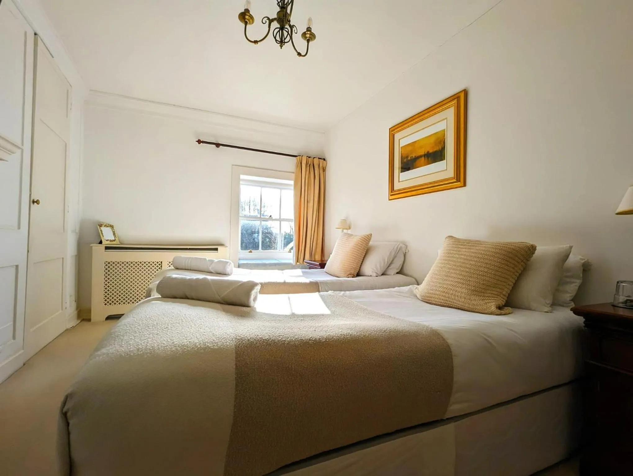 Bed in East Pallant Bed and Breakfast, Located in Large Georgian Townhouse in Central Chichester