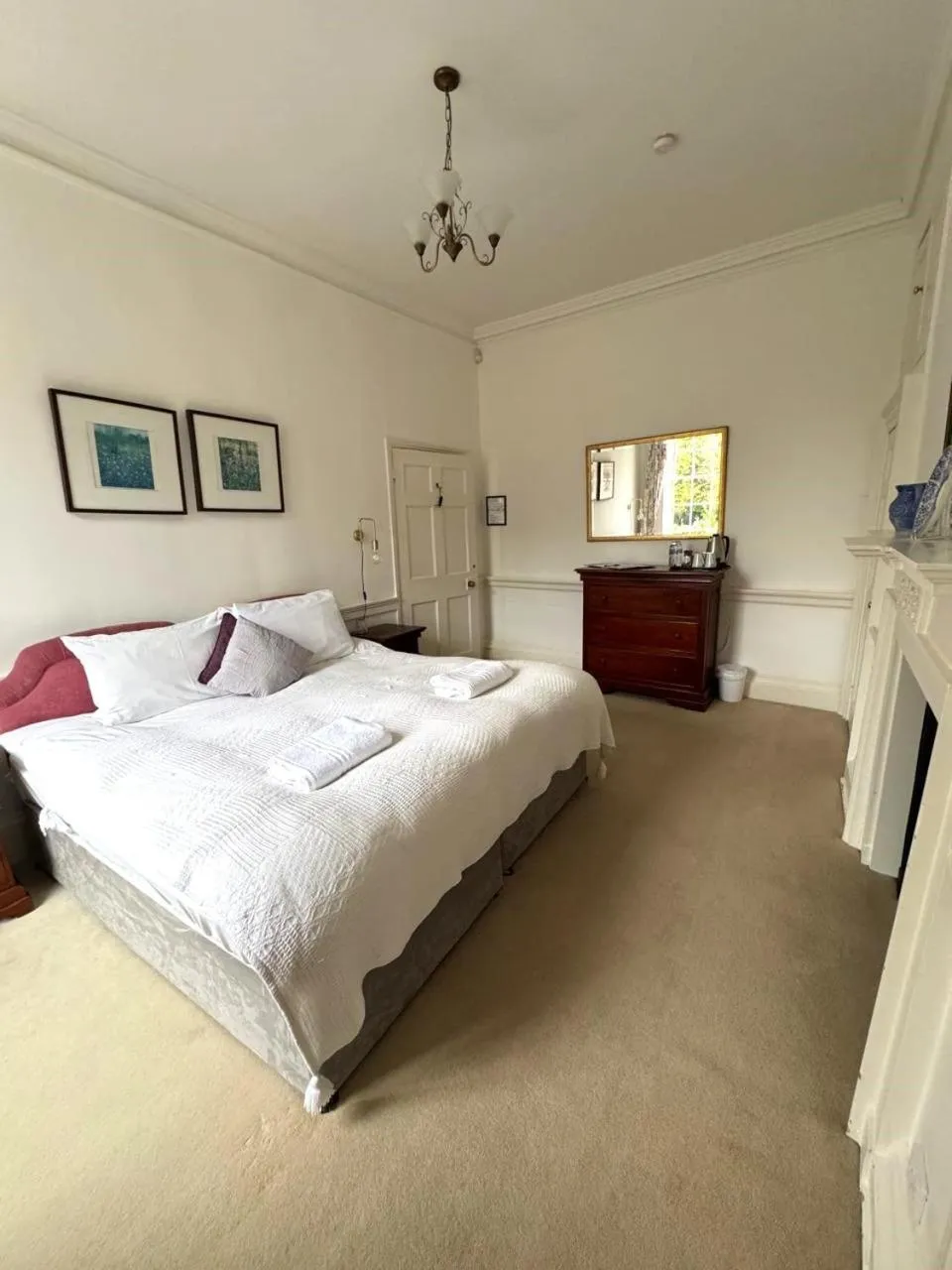 Bed in East Pallant Bed and Breakfast, Located in Large Georgian Townhouse in Central Chichester