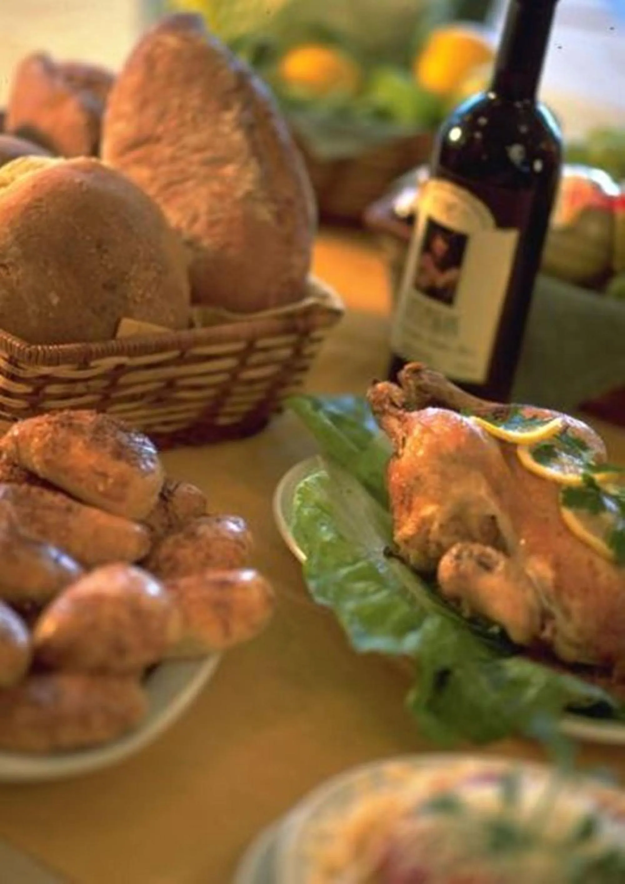 Food close-up in Hotel Elena