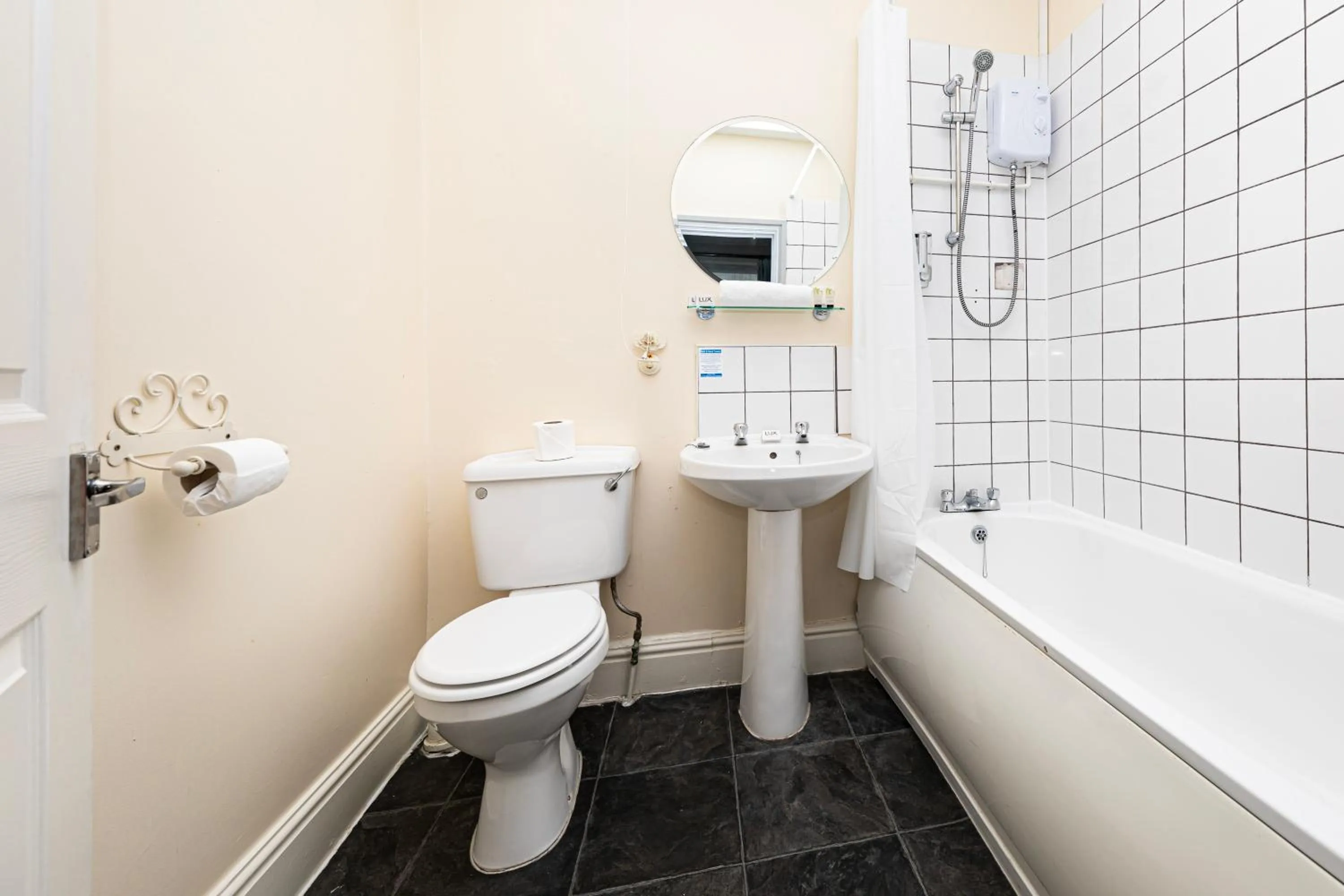 Bathroom in The Manor Hotel