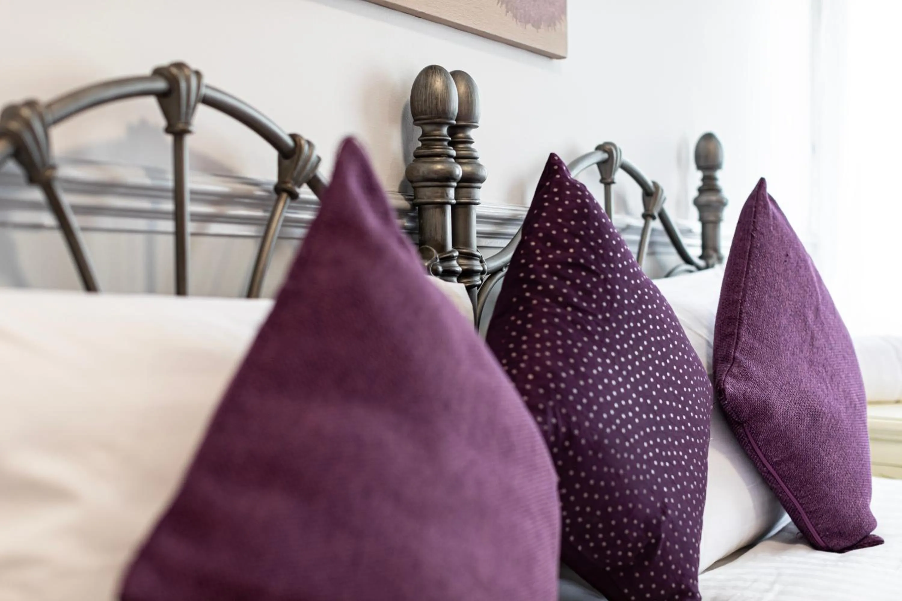 Bed in The Manor Hotel