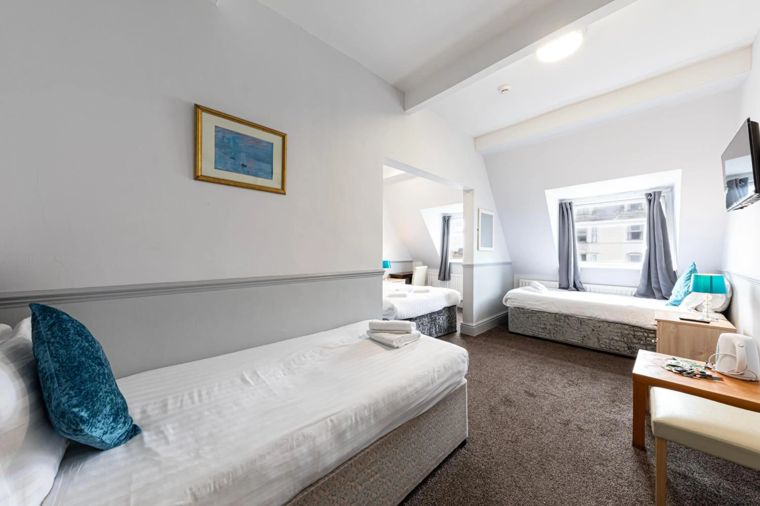 Bed in The Manor Hotel