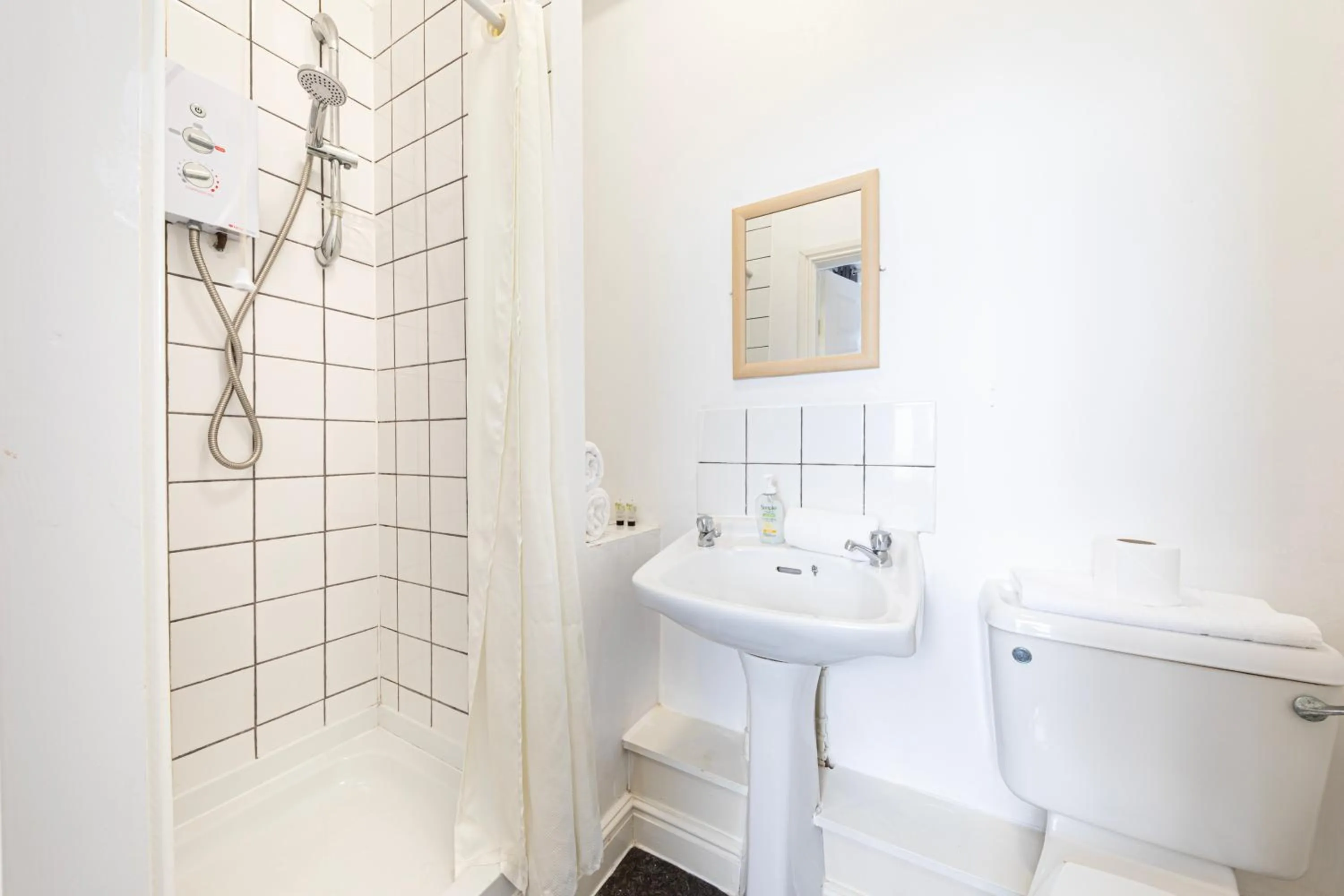 Bathroom in The Manor Hotel