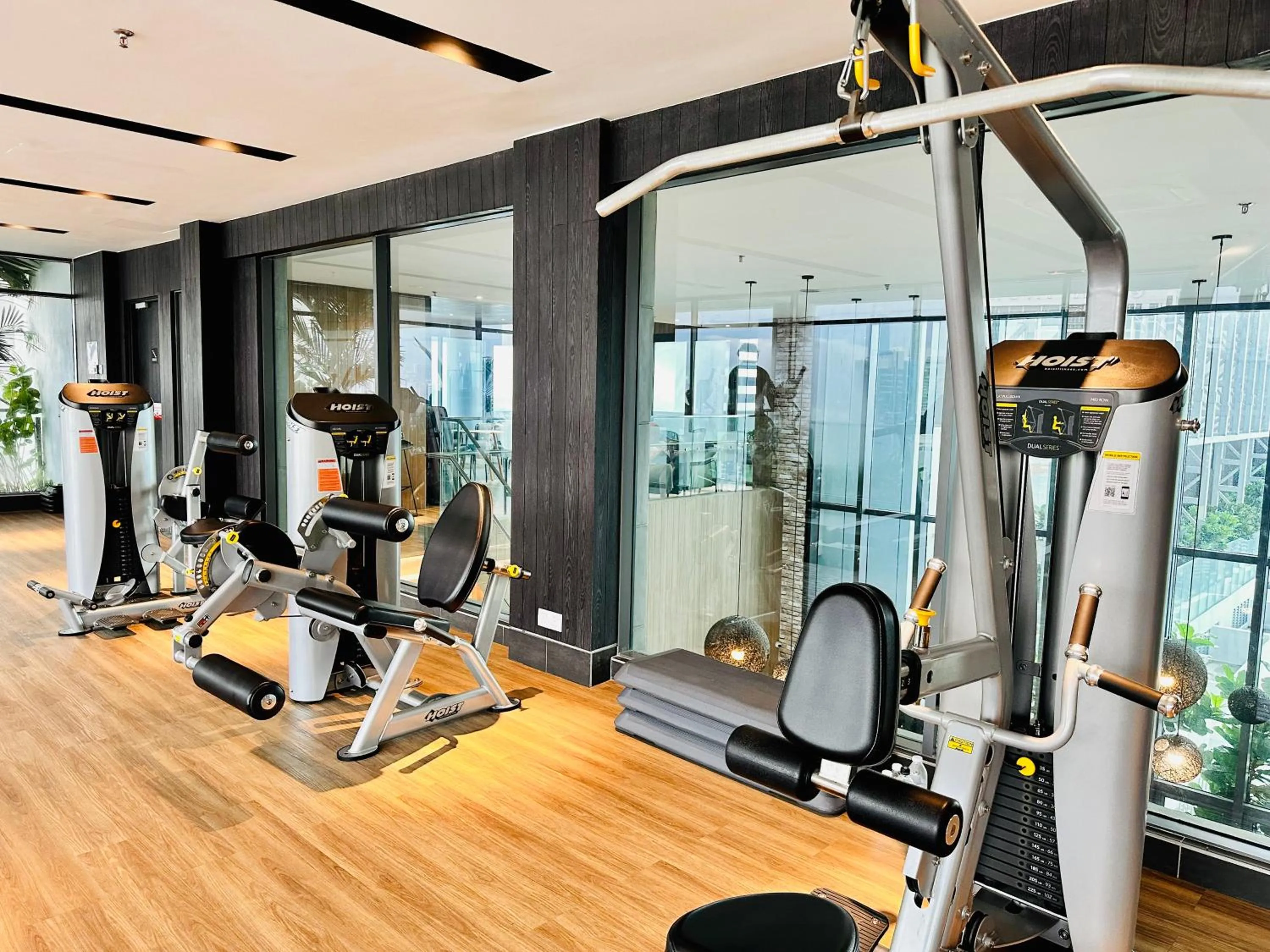 Fitness centre/facilities in The Luxe Colony KLCC By AZHA