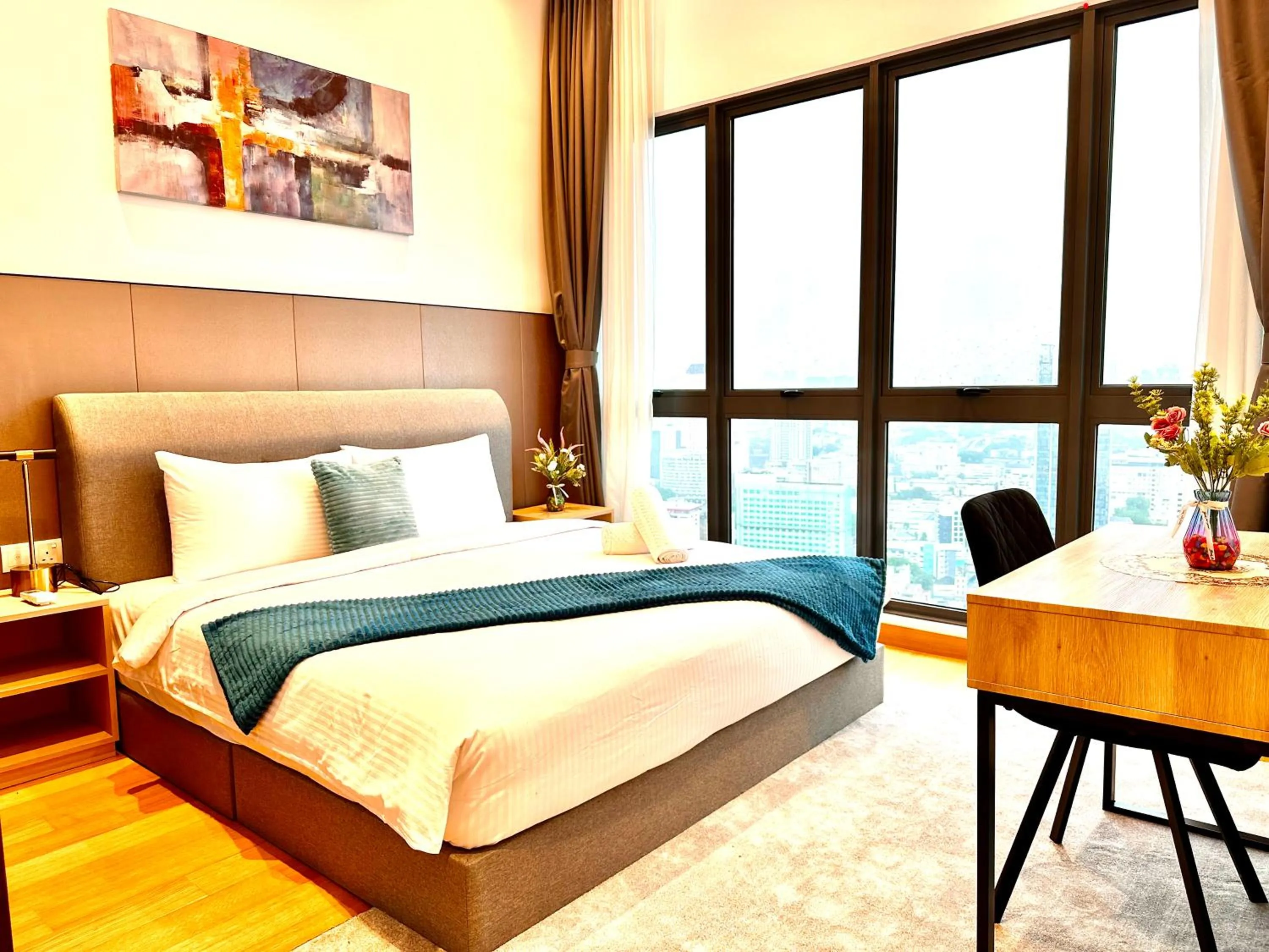 Bed in The Luxe Colony KLCC By AZHA