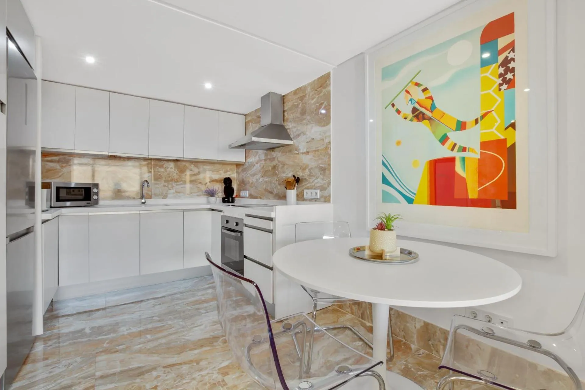 Communal lounge/ TV room in Casa Nogalera - La Nogalera