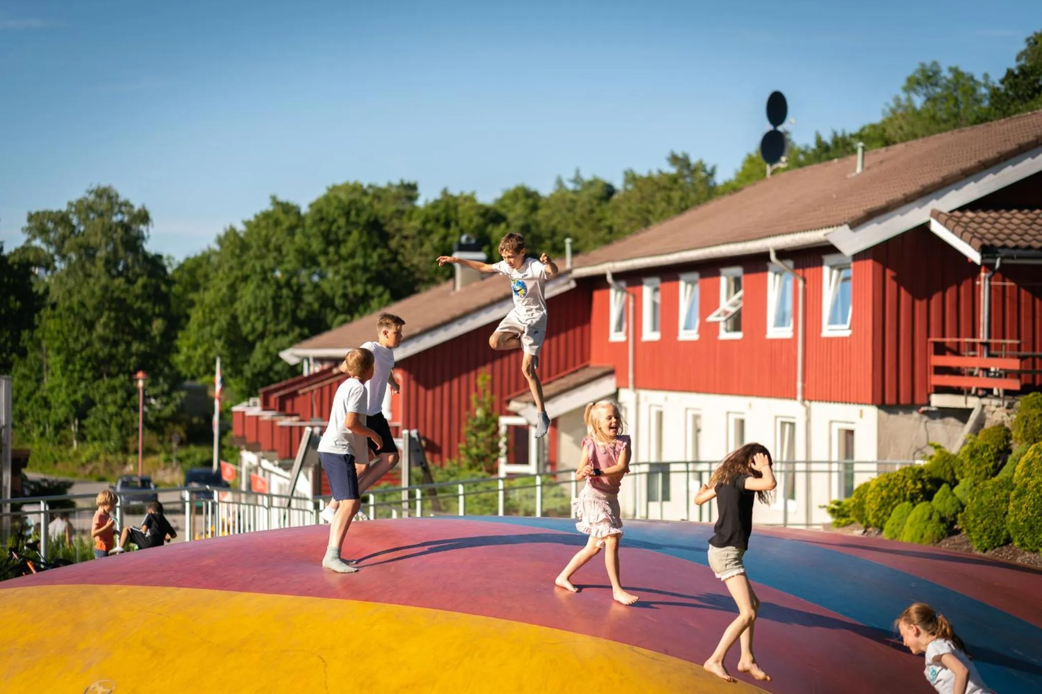 Children play ground in Kristiansand Feriesenter