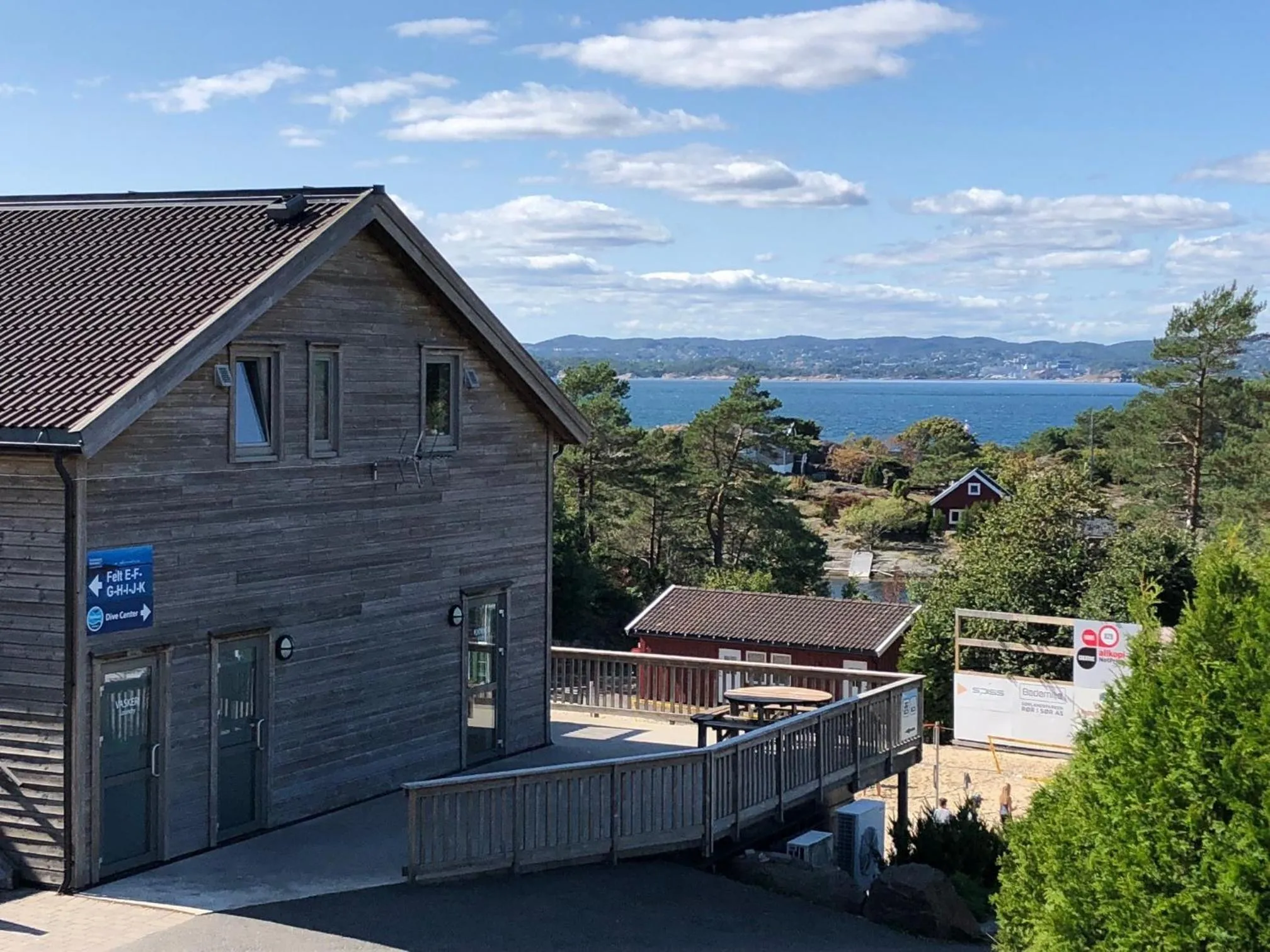 Sea view in Kristiansand Feriesenter