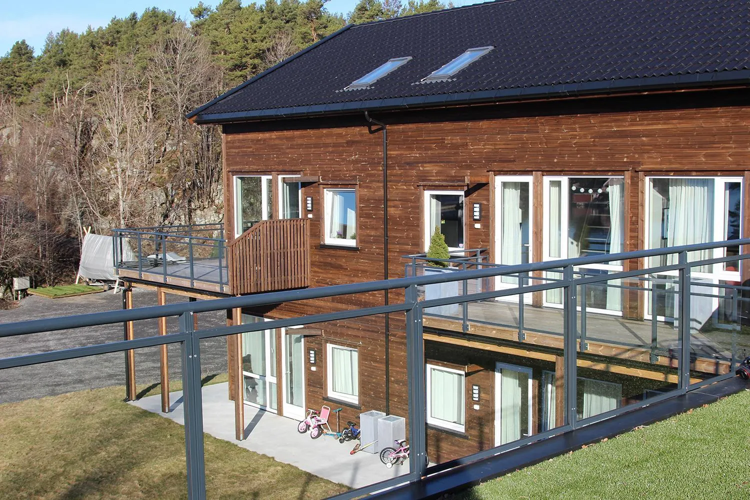 Balcony/Terrace in Kristiansand Feriesenter