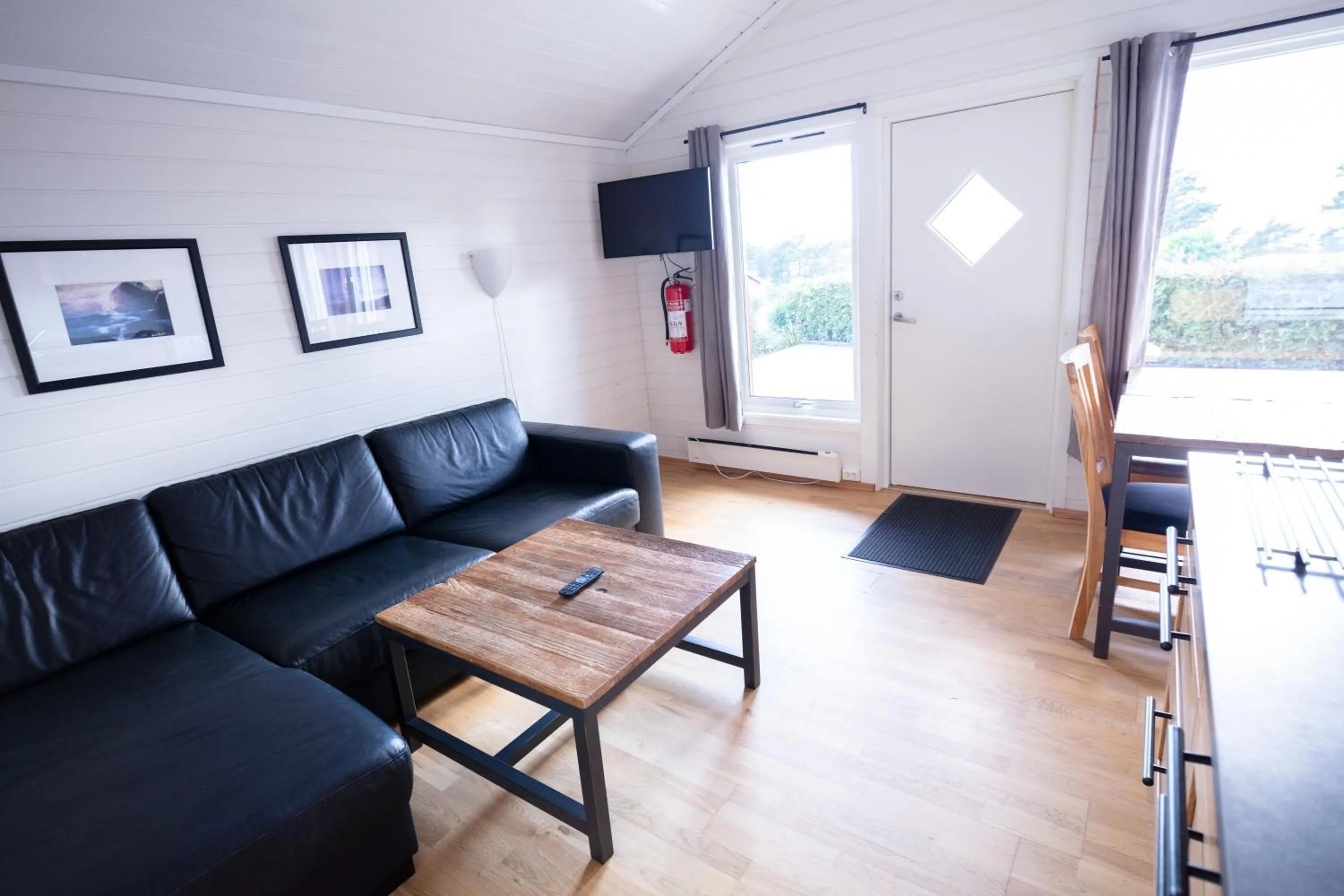 Living room in Kristiansand Feriesenter