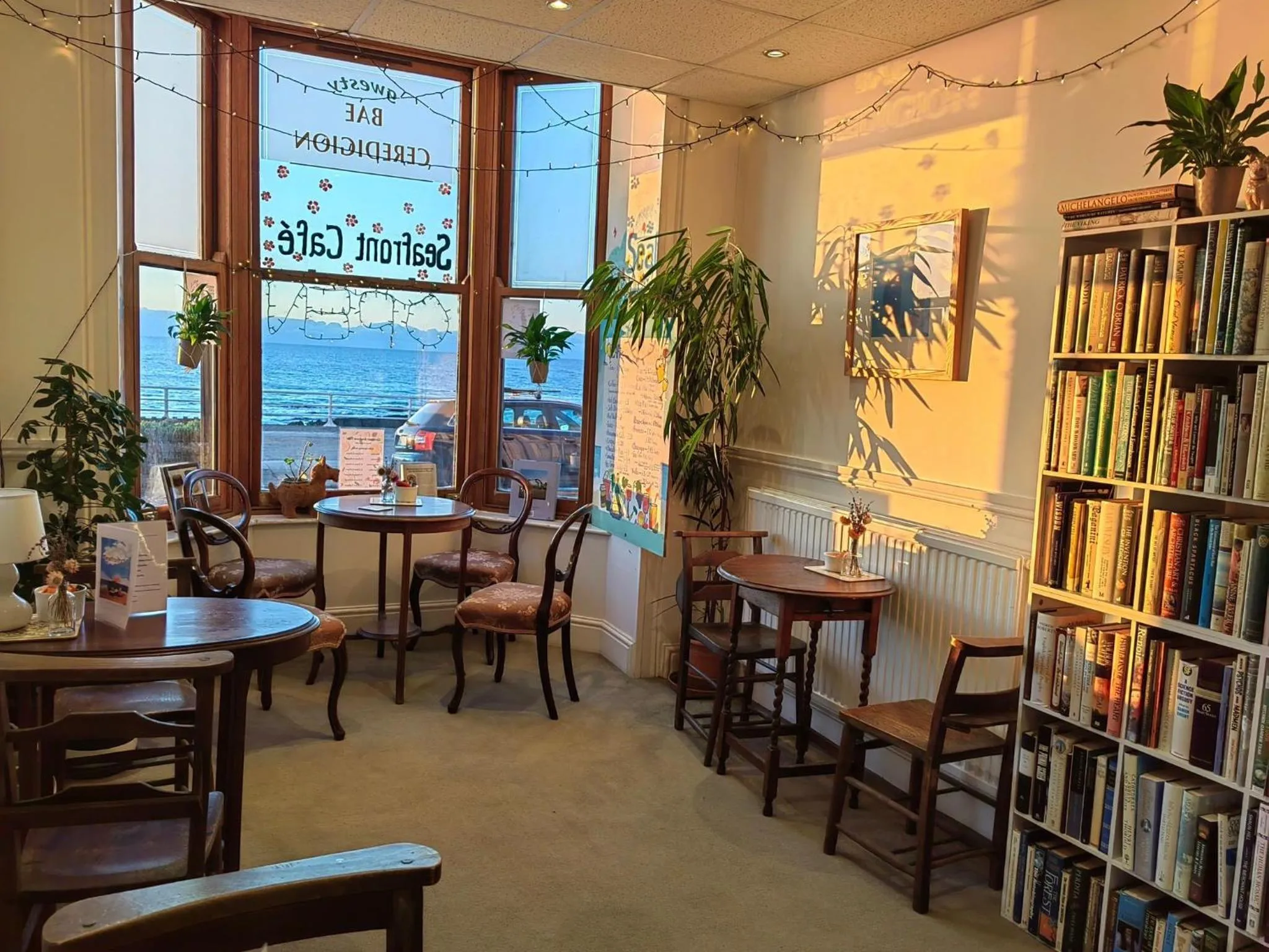 Living room in Cardigan Bay Guest House