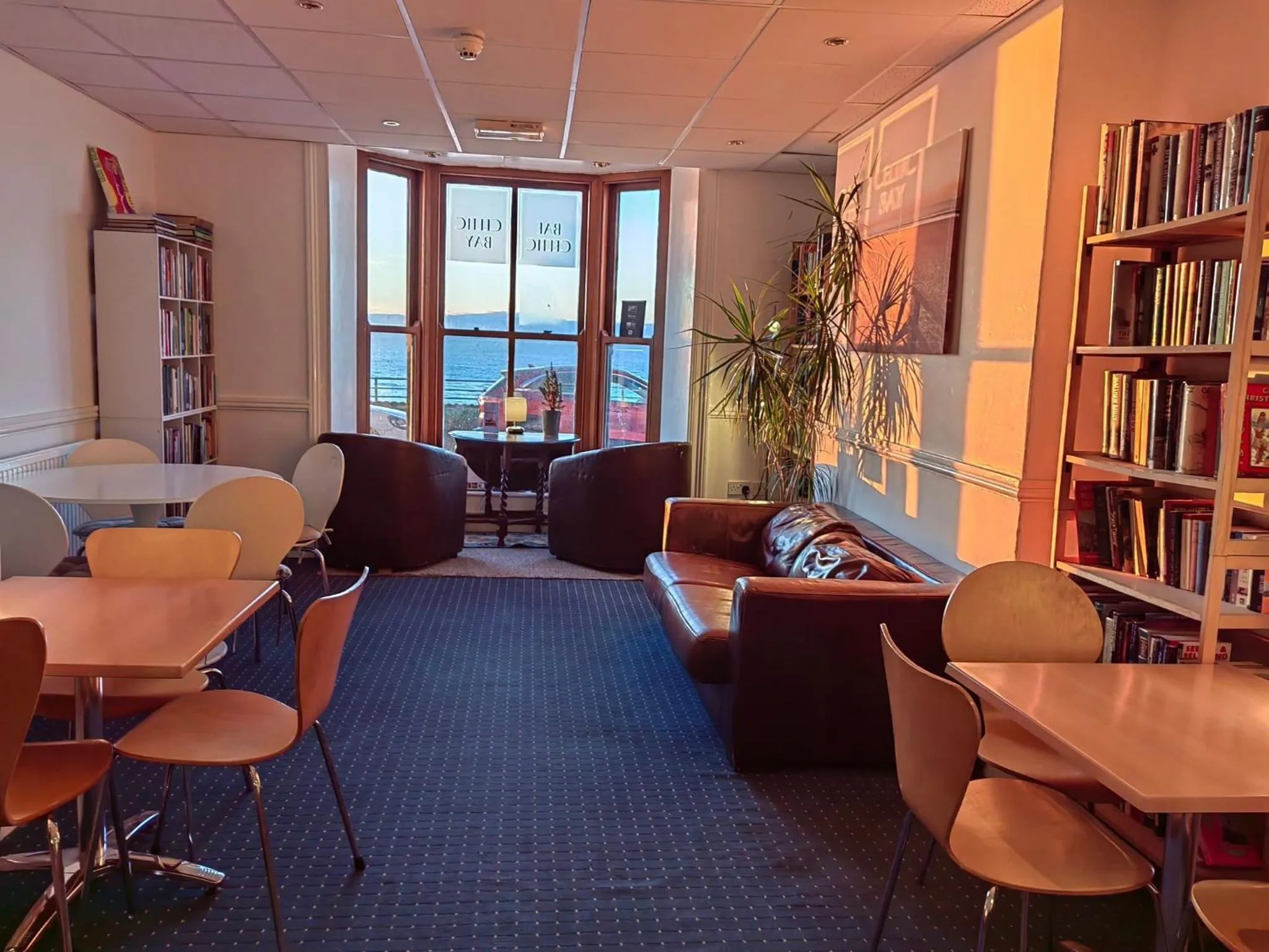 Living room in Cardigan Bay Guest House