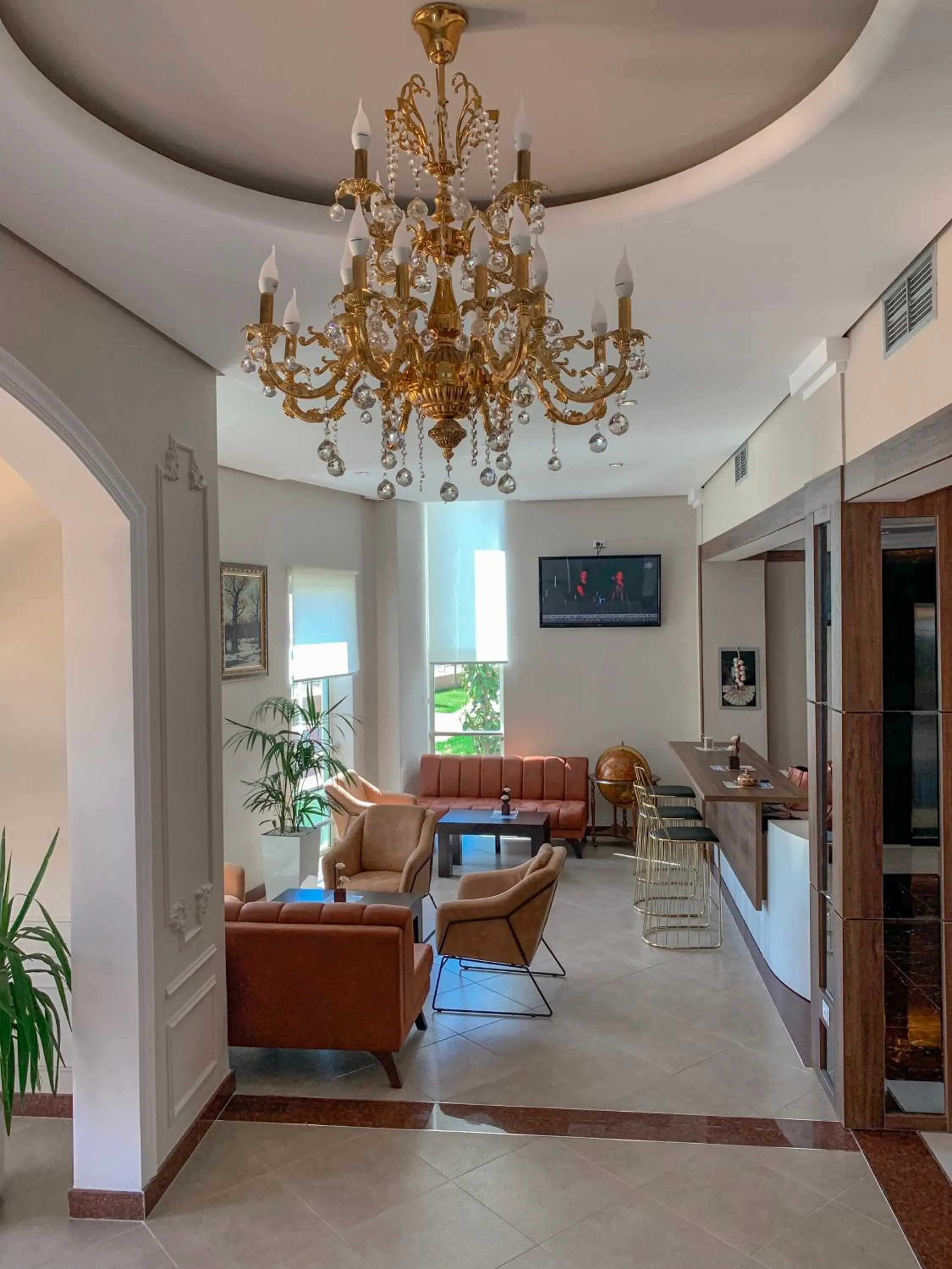 Lobby or reception in Gardenland Resort