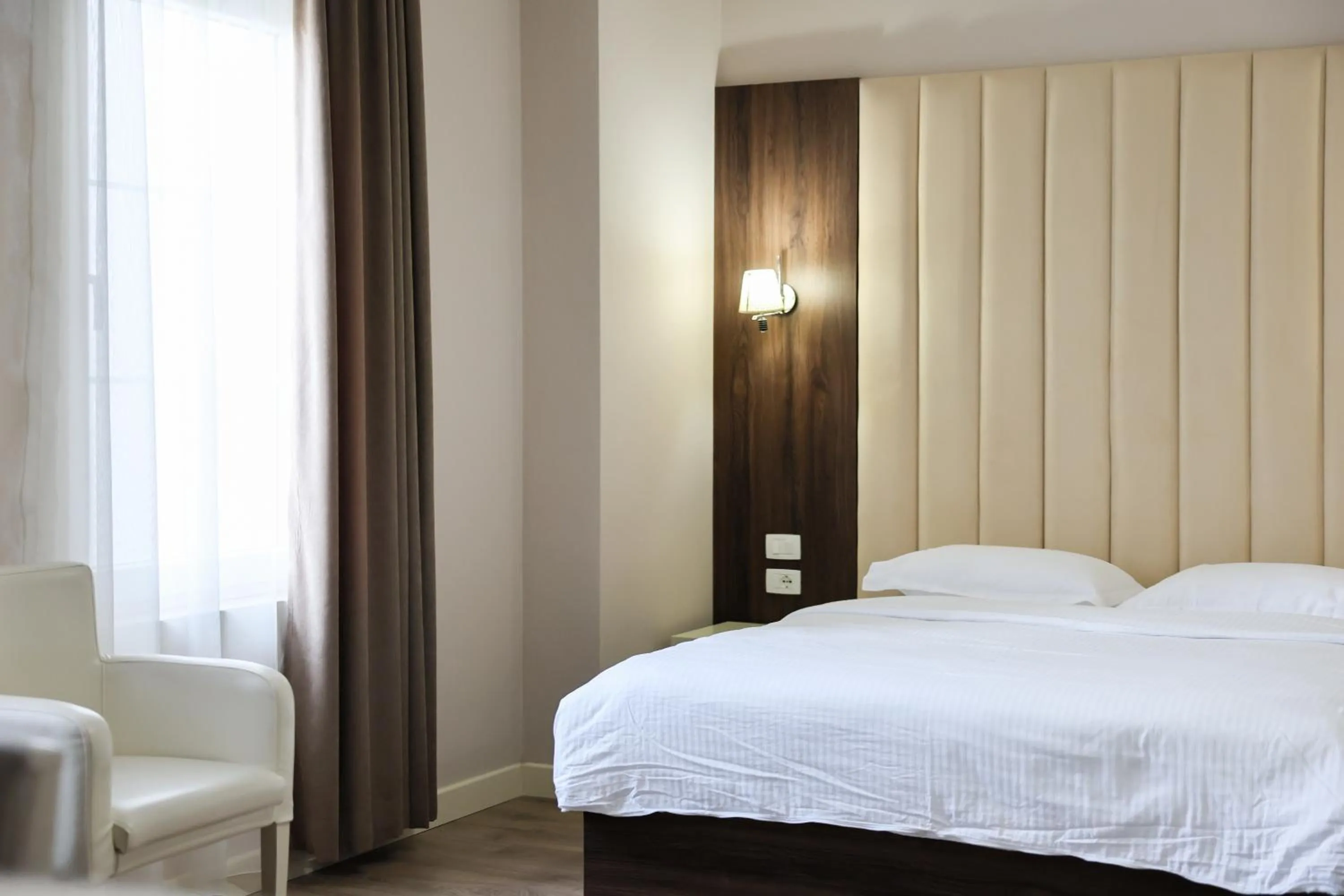 Bed in Gardenland Resort