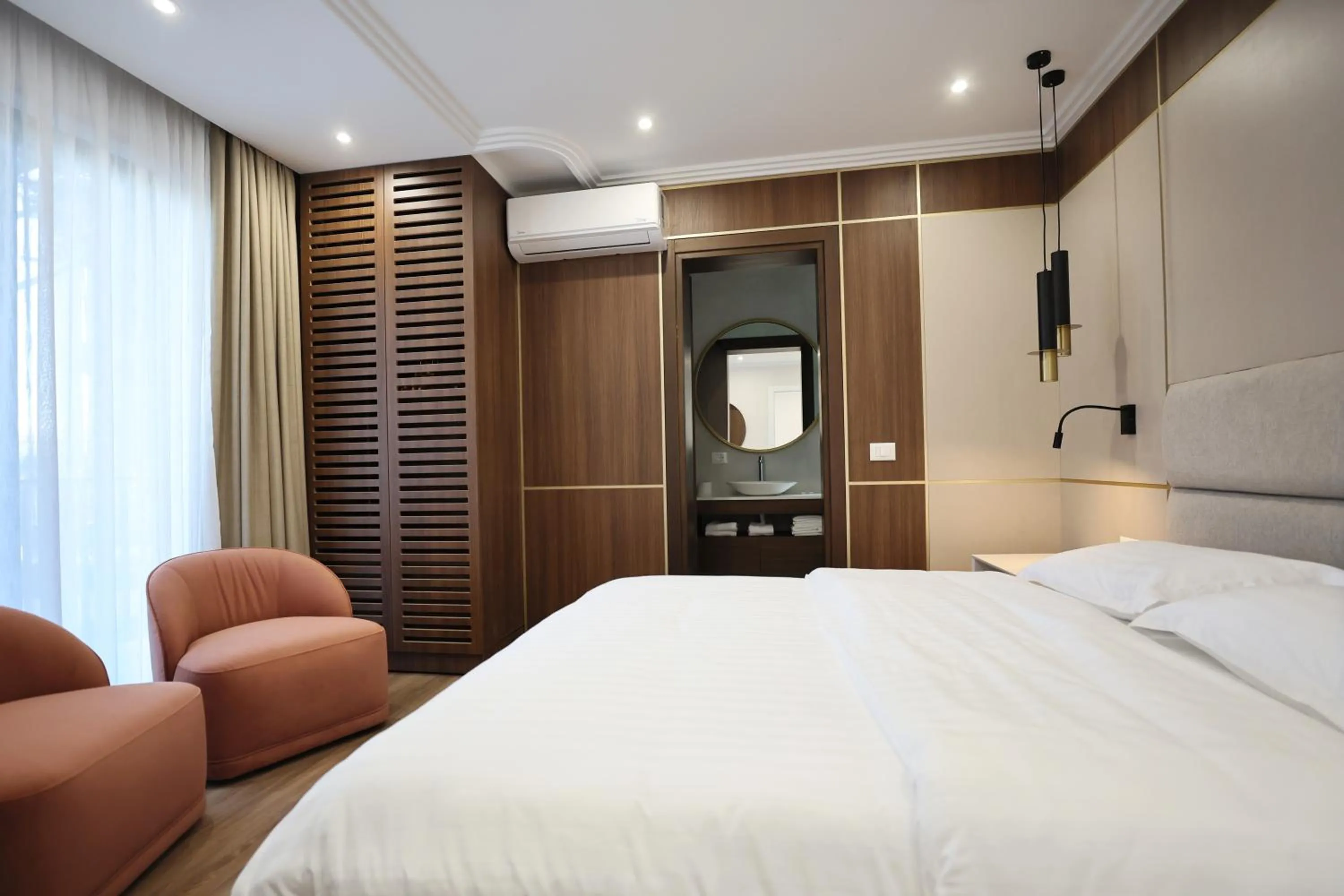 Bed in Gardenland Resort