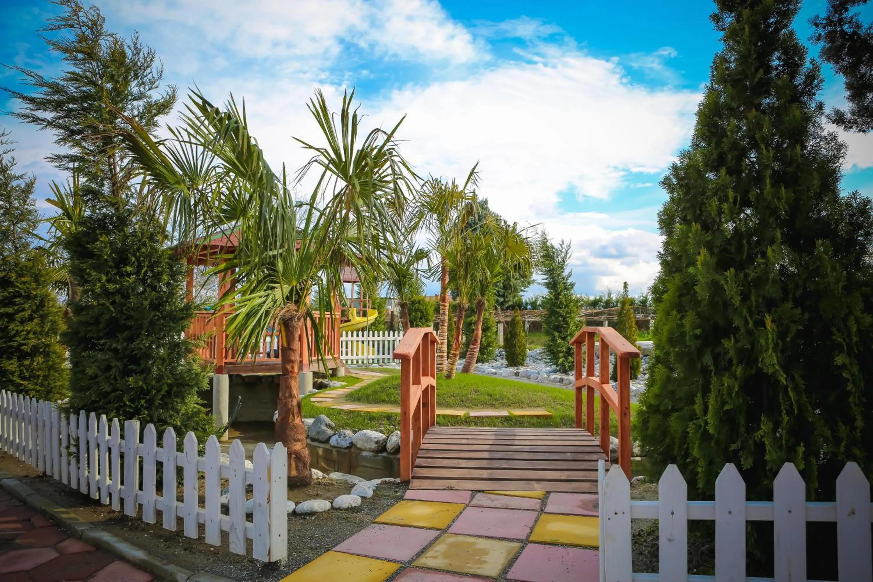 Garden in Gardenland Resort