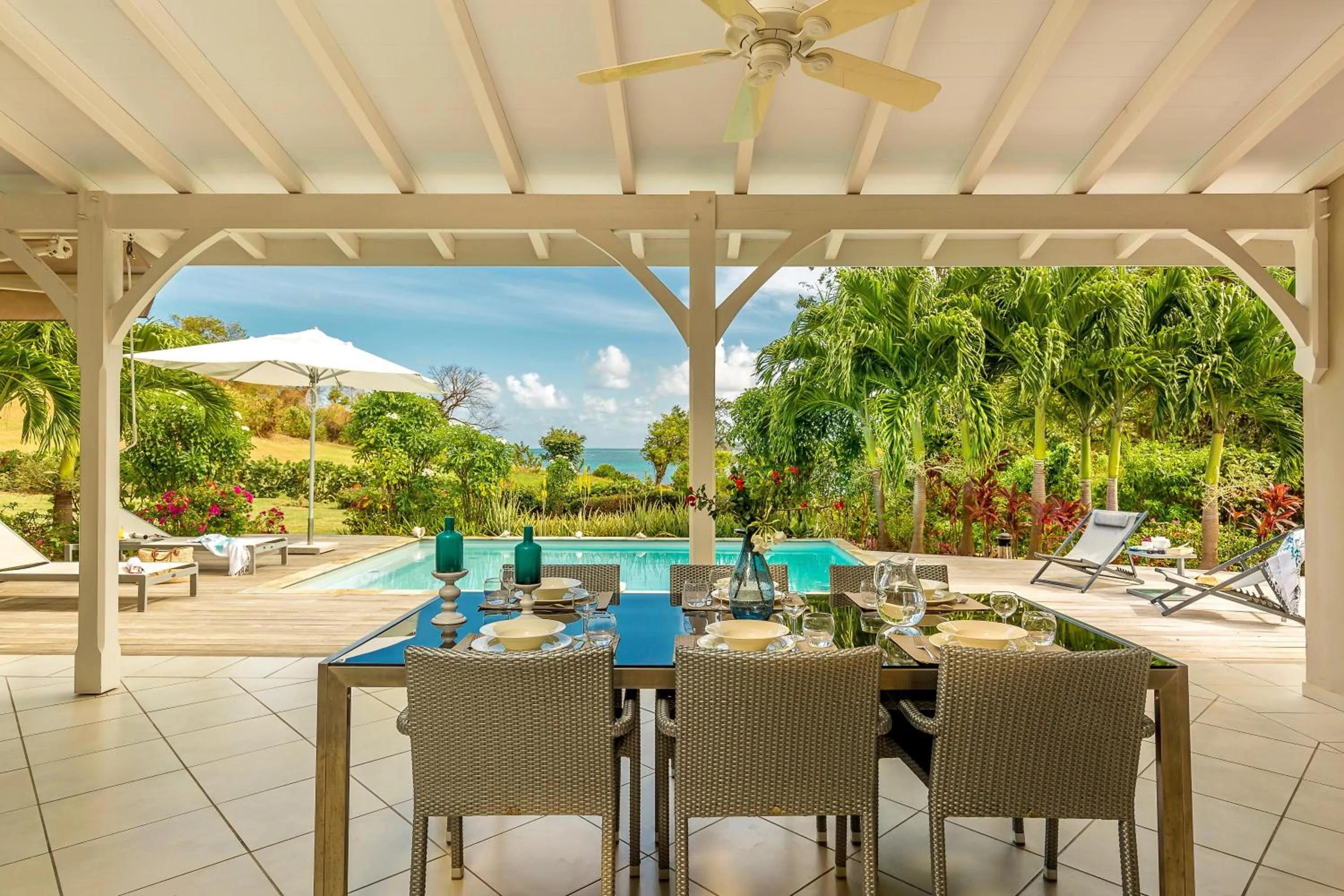 Balcony/Terrace in Villas Palm